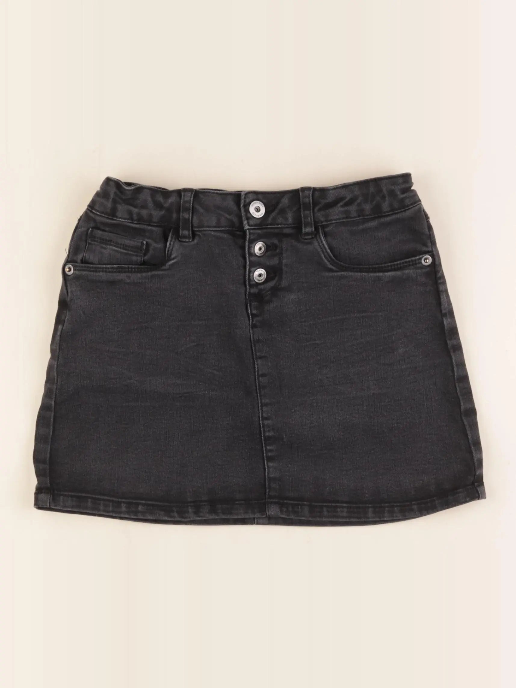 Vertbaudet - jupe gris - 8 ans