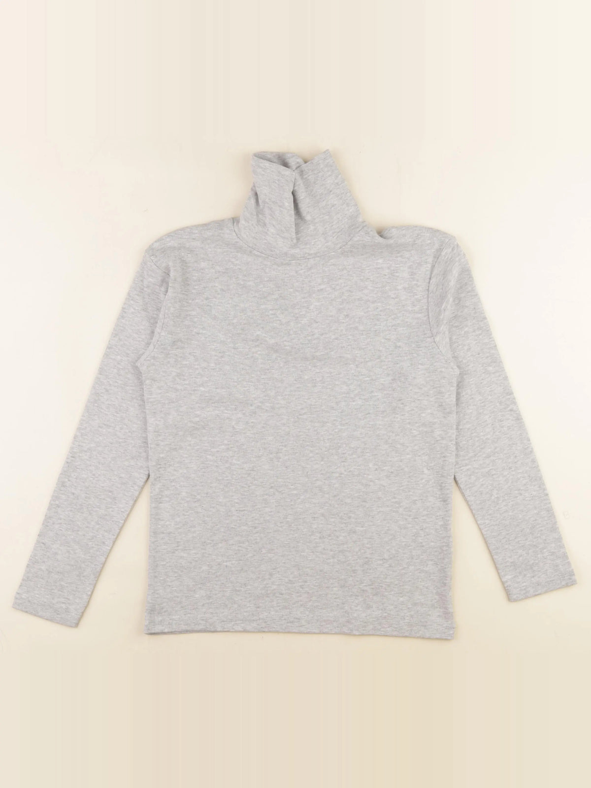 Vertbaudet - sous-pull gris - 10 ans