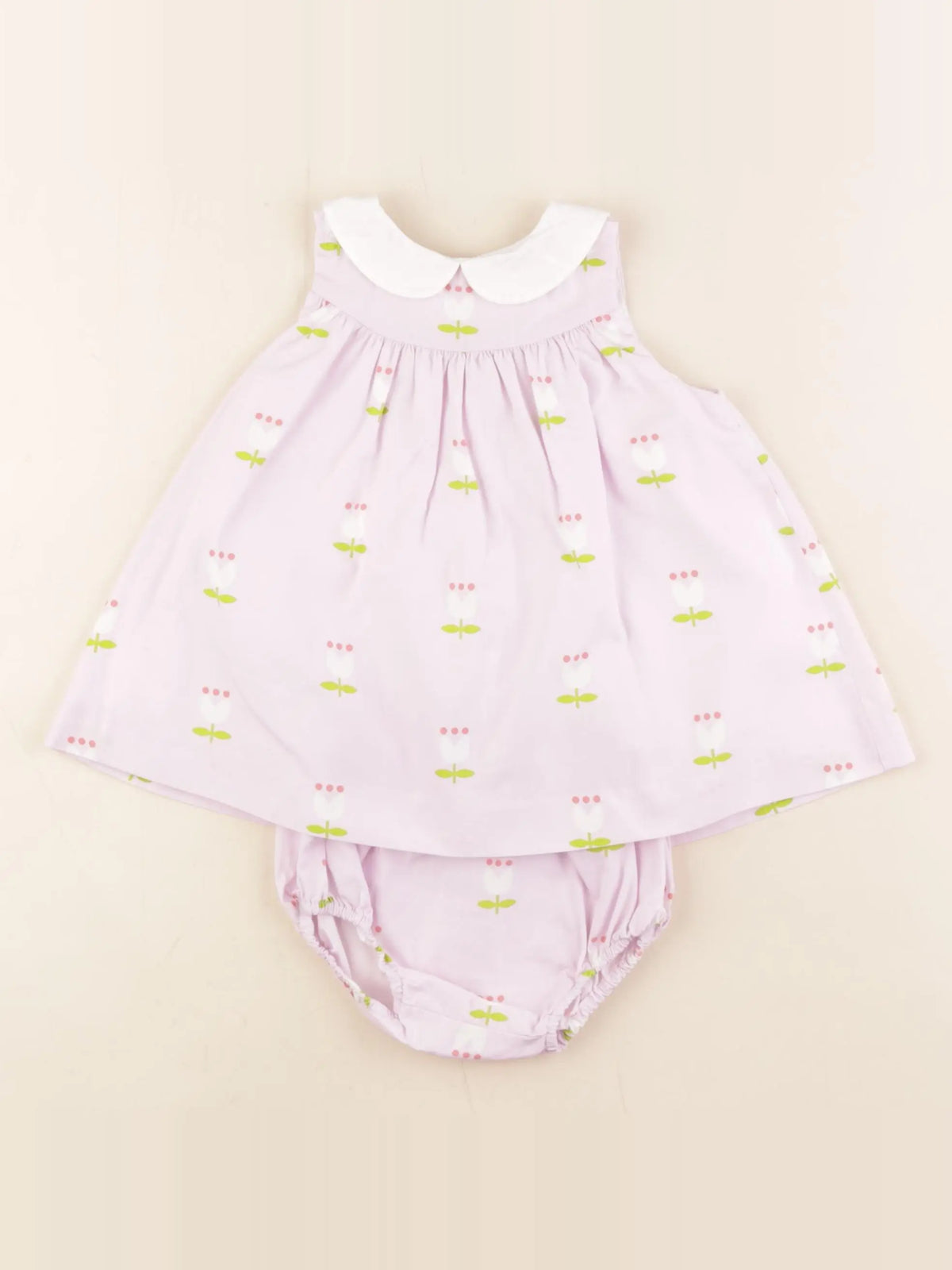 Jacadi - robe rose - 6 mois