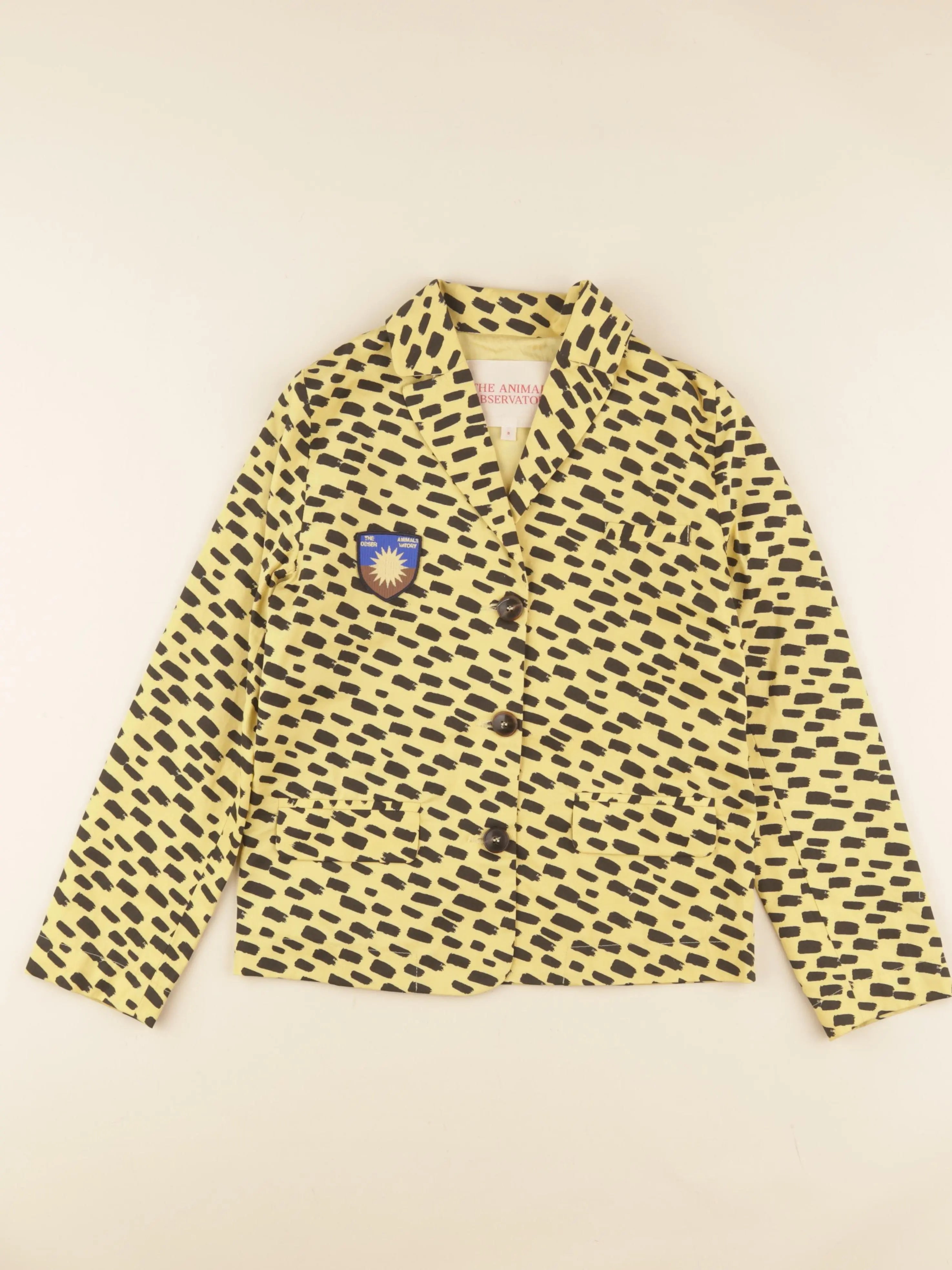 Veste doublé jaune