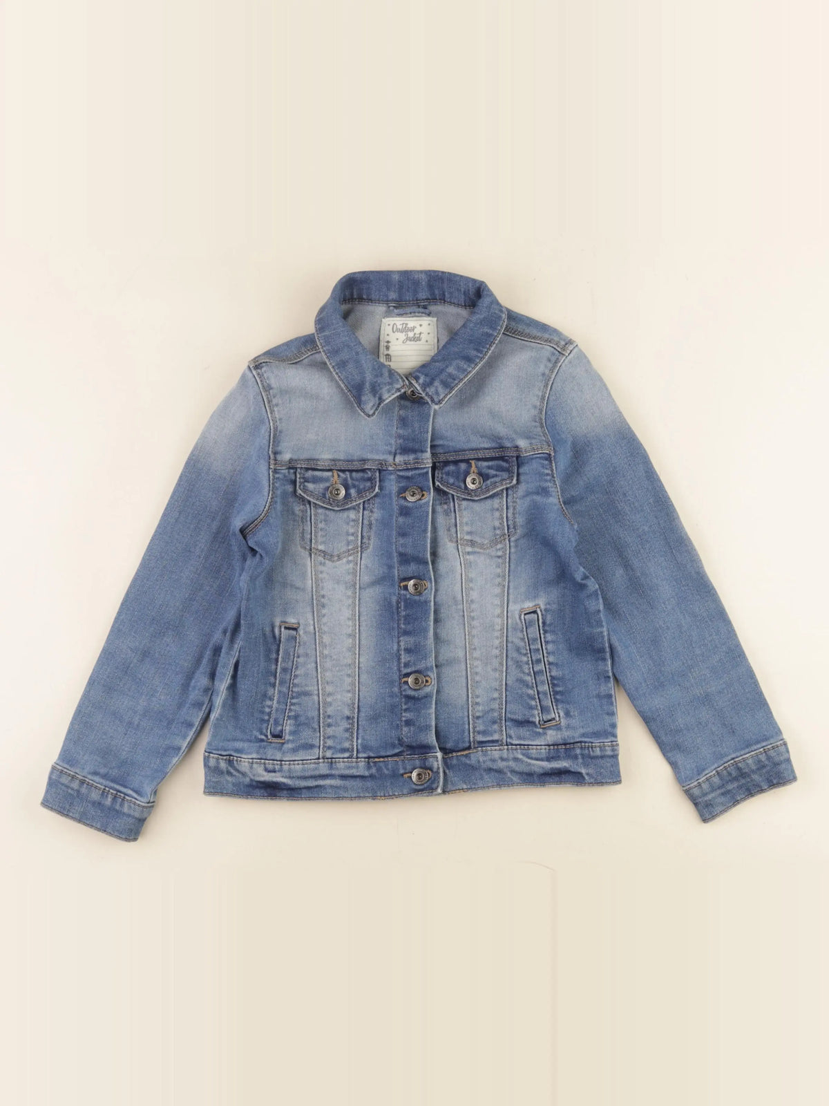 Vertbaudet - veste bleu - 6 ans