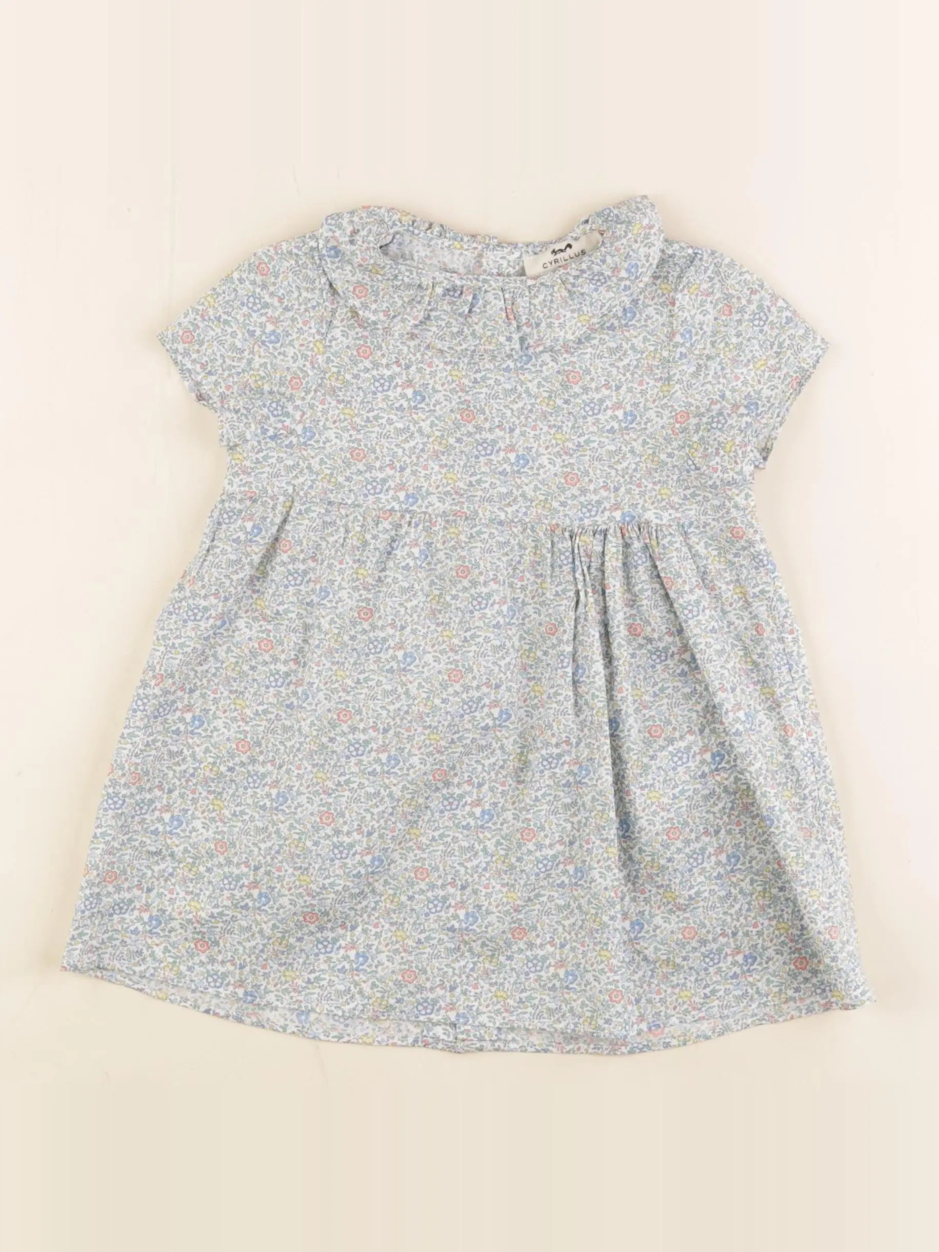 Cyrillus - robe multicolore - 12 mois