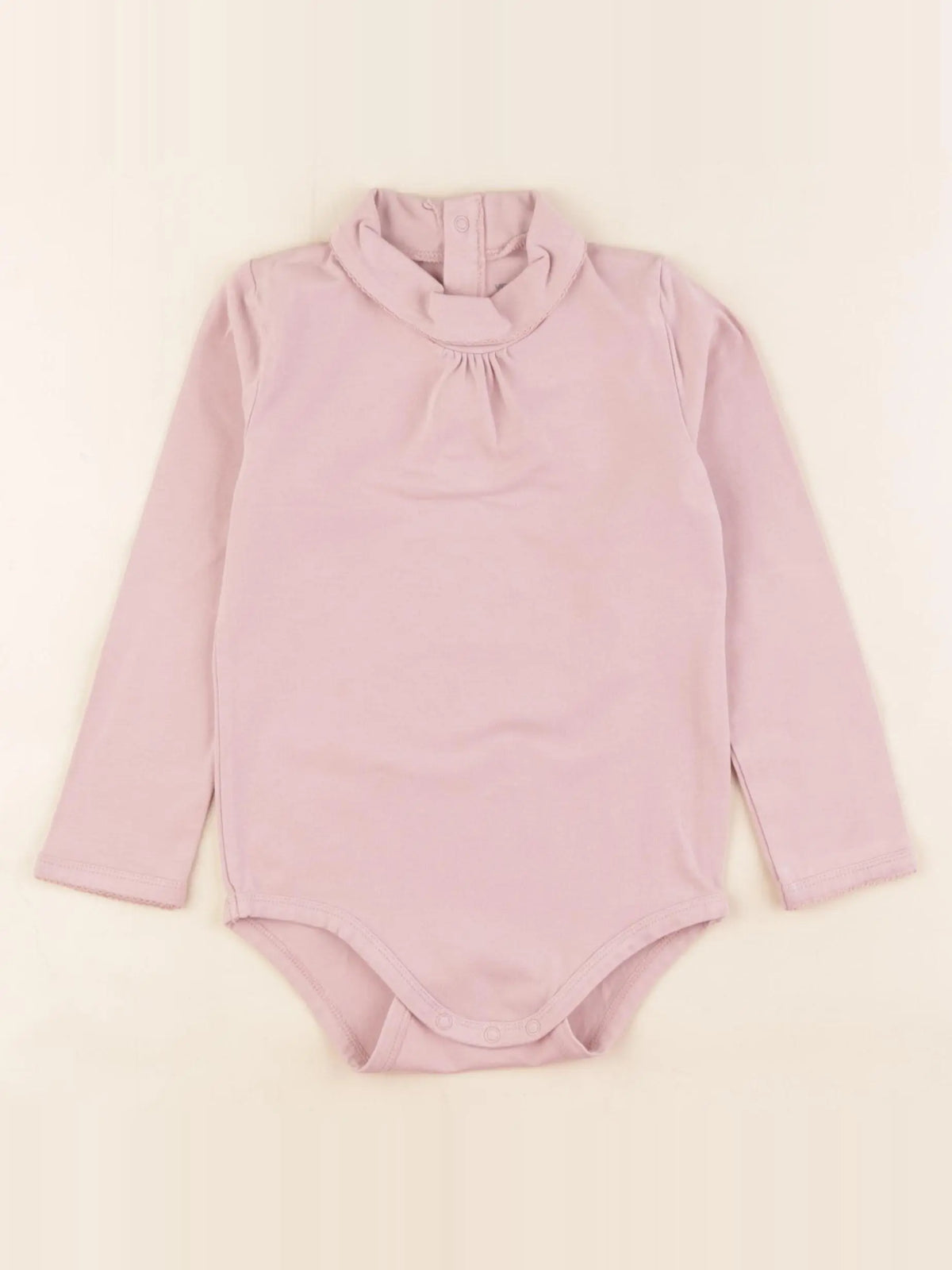 Vertbaudet - body à col rose - 3 ans