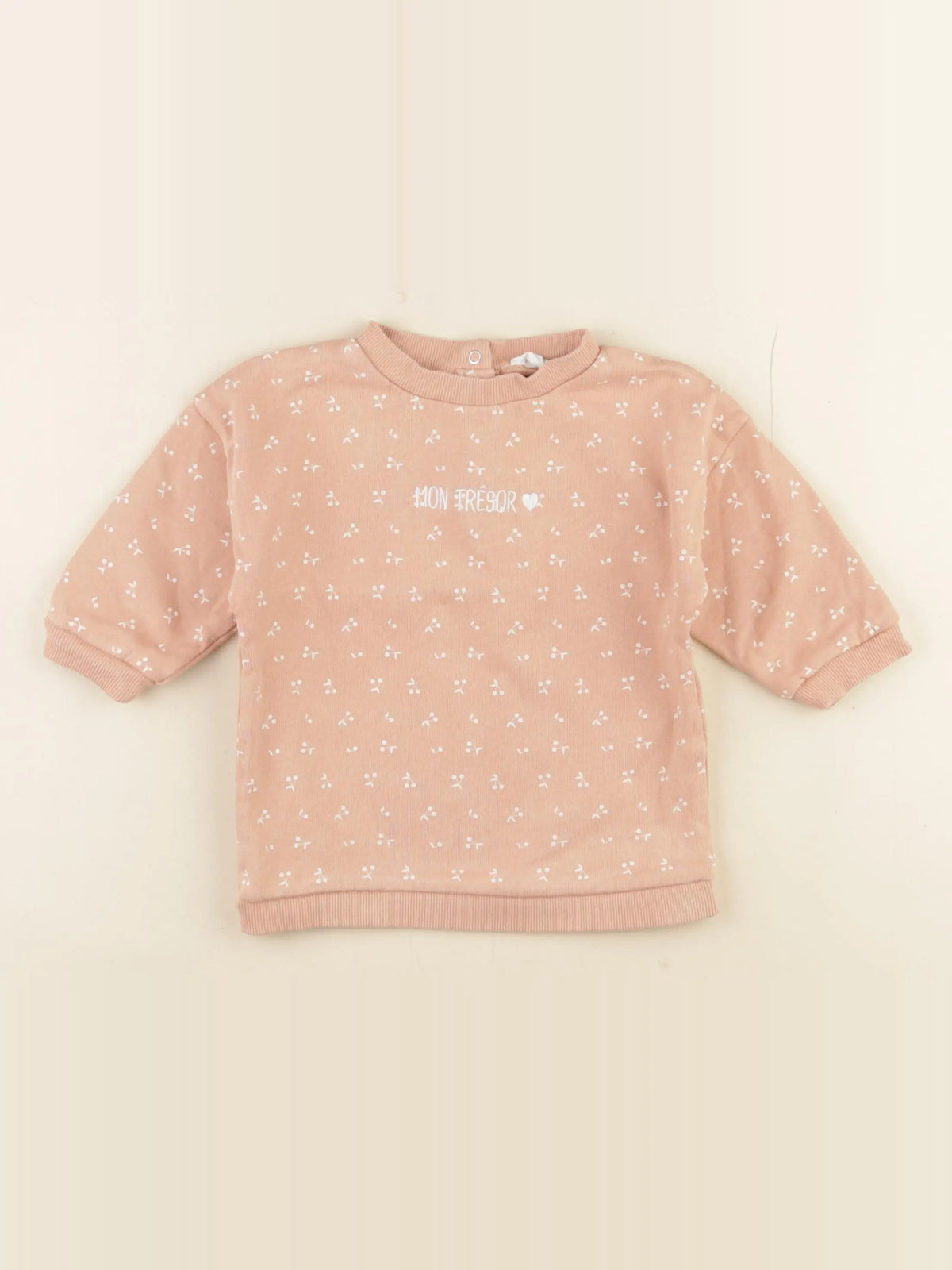 Vertbaudet - robe rose - 12 mois