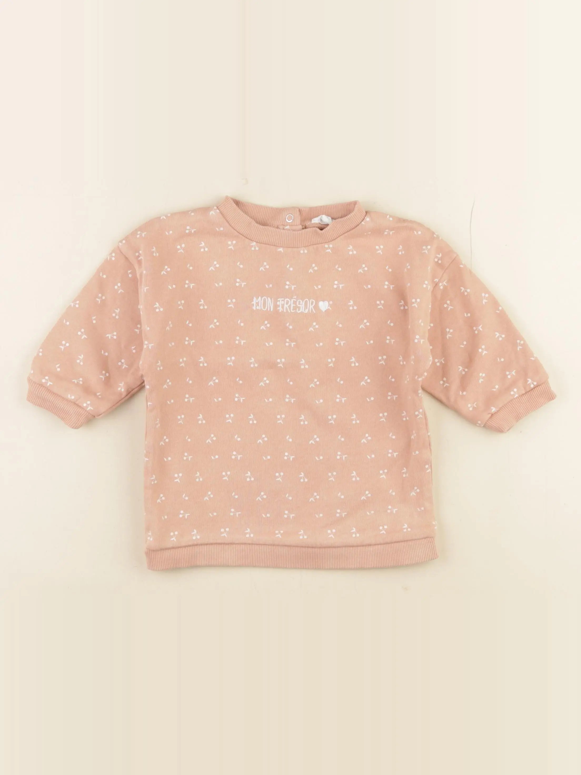 Vertbaudet - robe rose - 12 mois