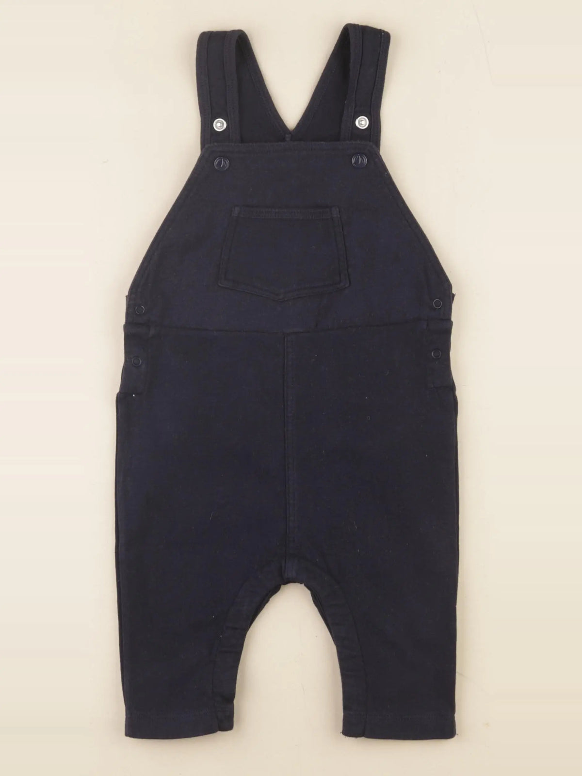 Petit Bateau - salopette bleu - 12 mois