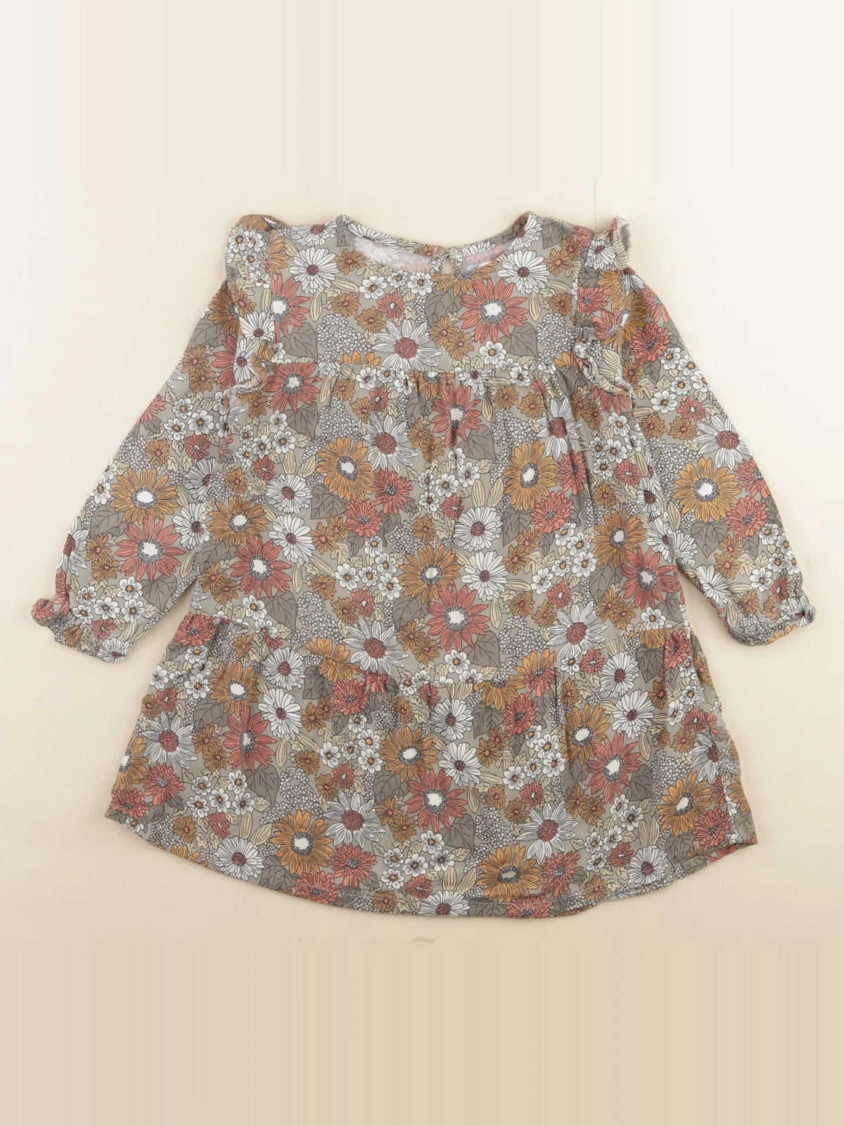 Vertbaudet - robe multicolore - 3 ans