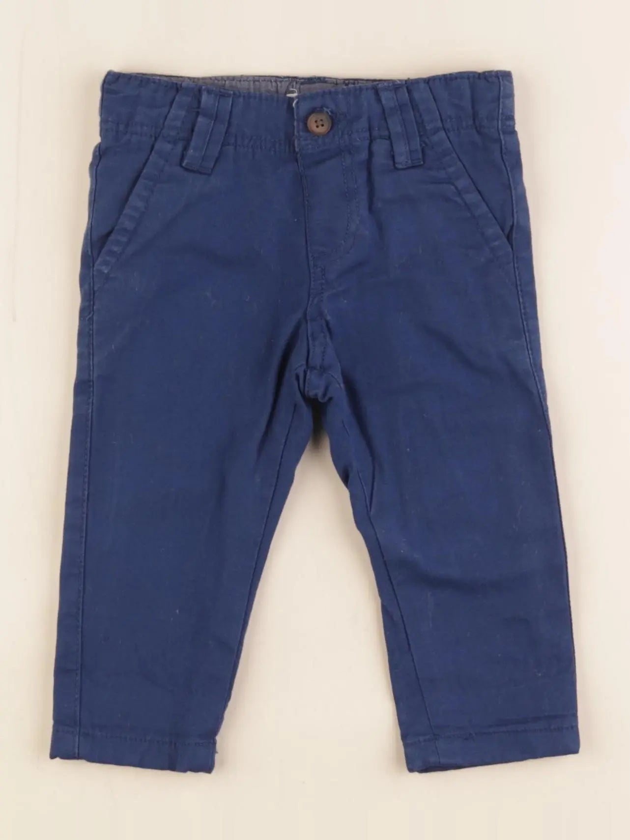 Boutchou - pantalon bleu - 6 mois