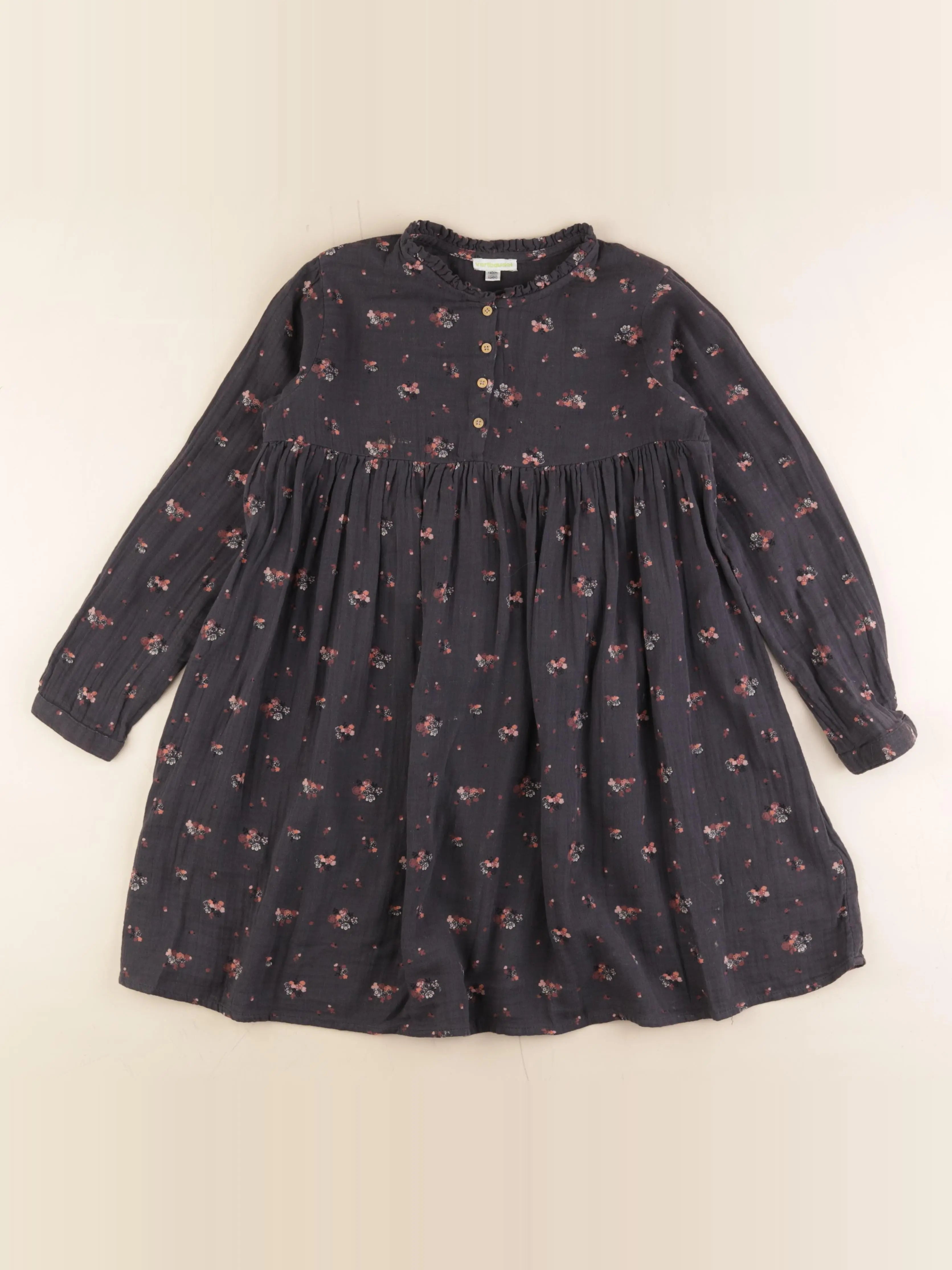 Vertbaudet - robe noir - 10 ans