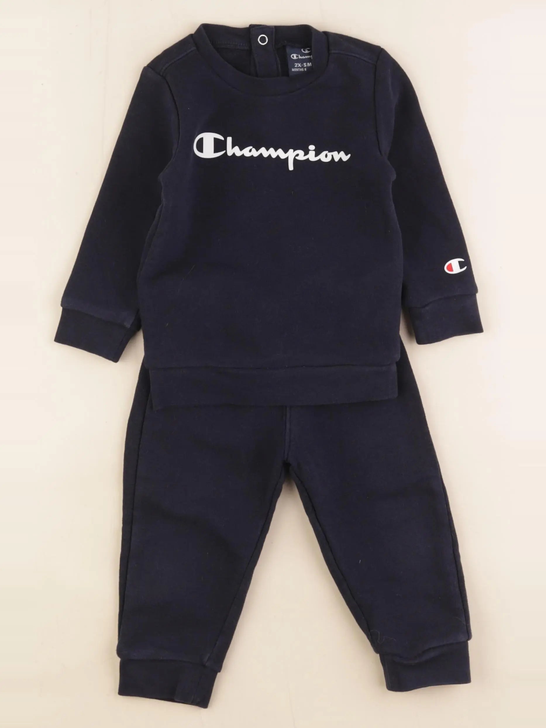 Champion - ensemble bleu - 6 mois