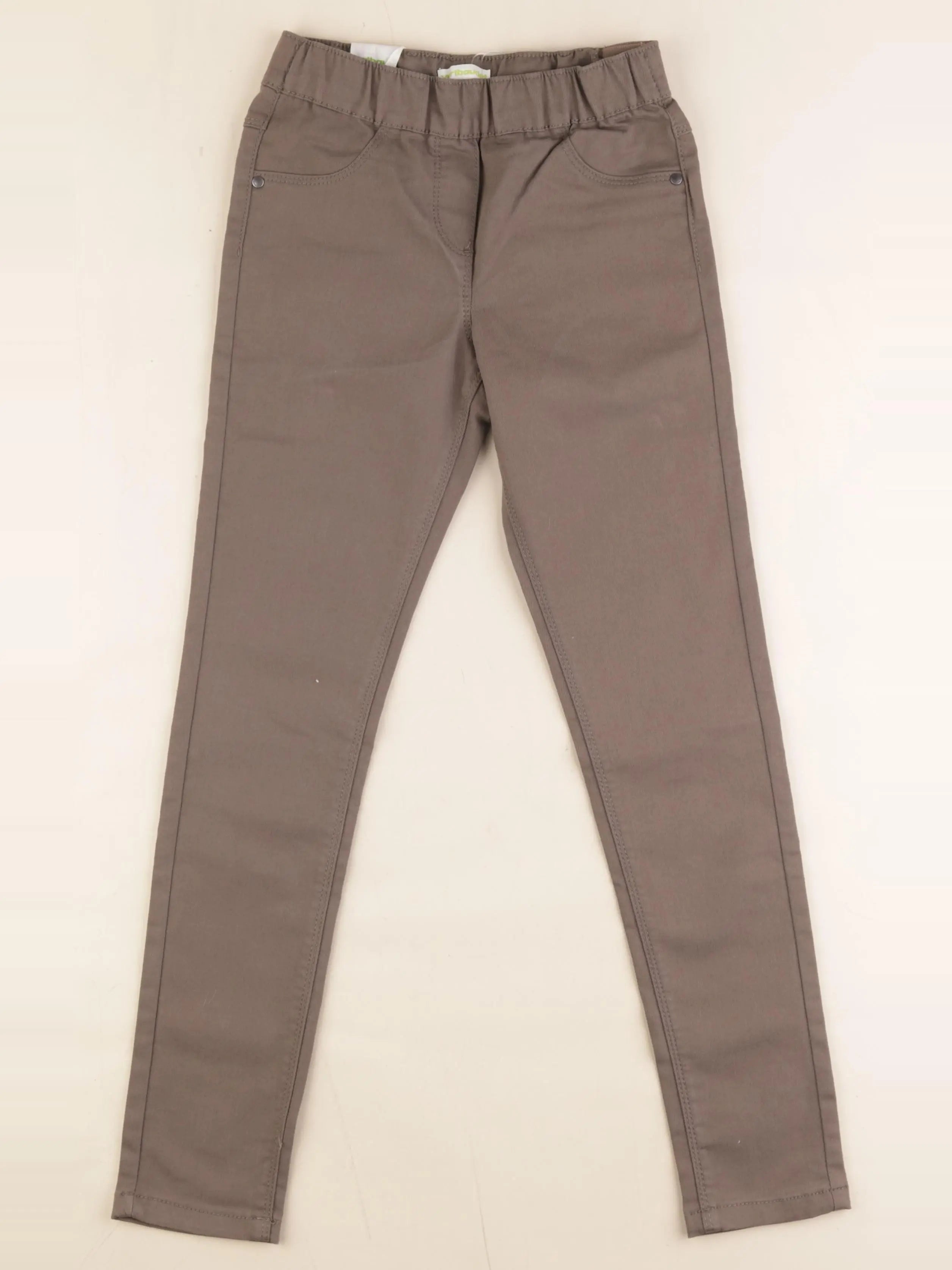 Vertbaudet - jegging marron - 9 ans