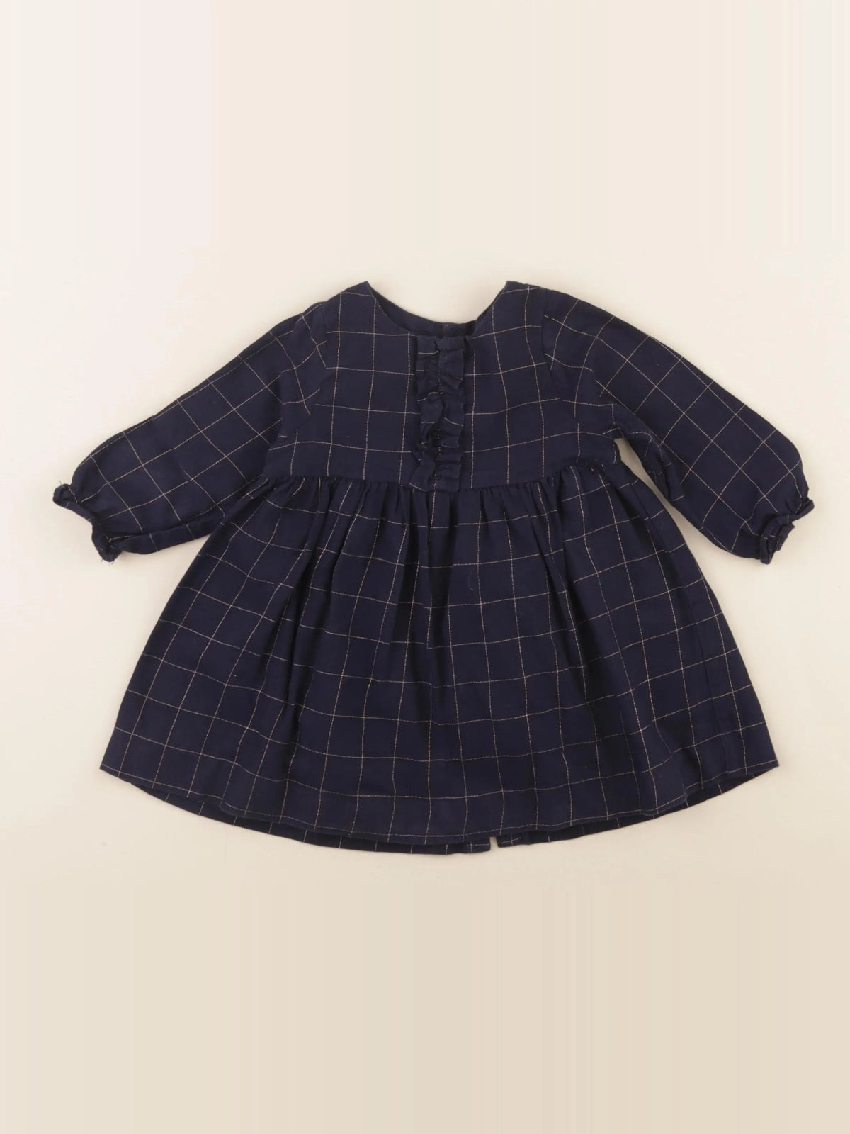 Jacadi - robe bleu - 12 mois