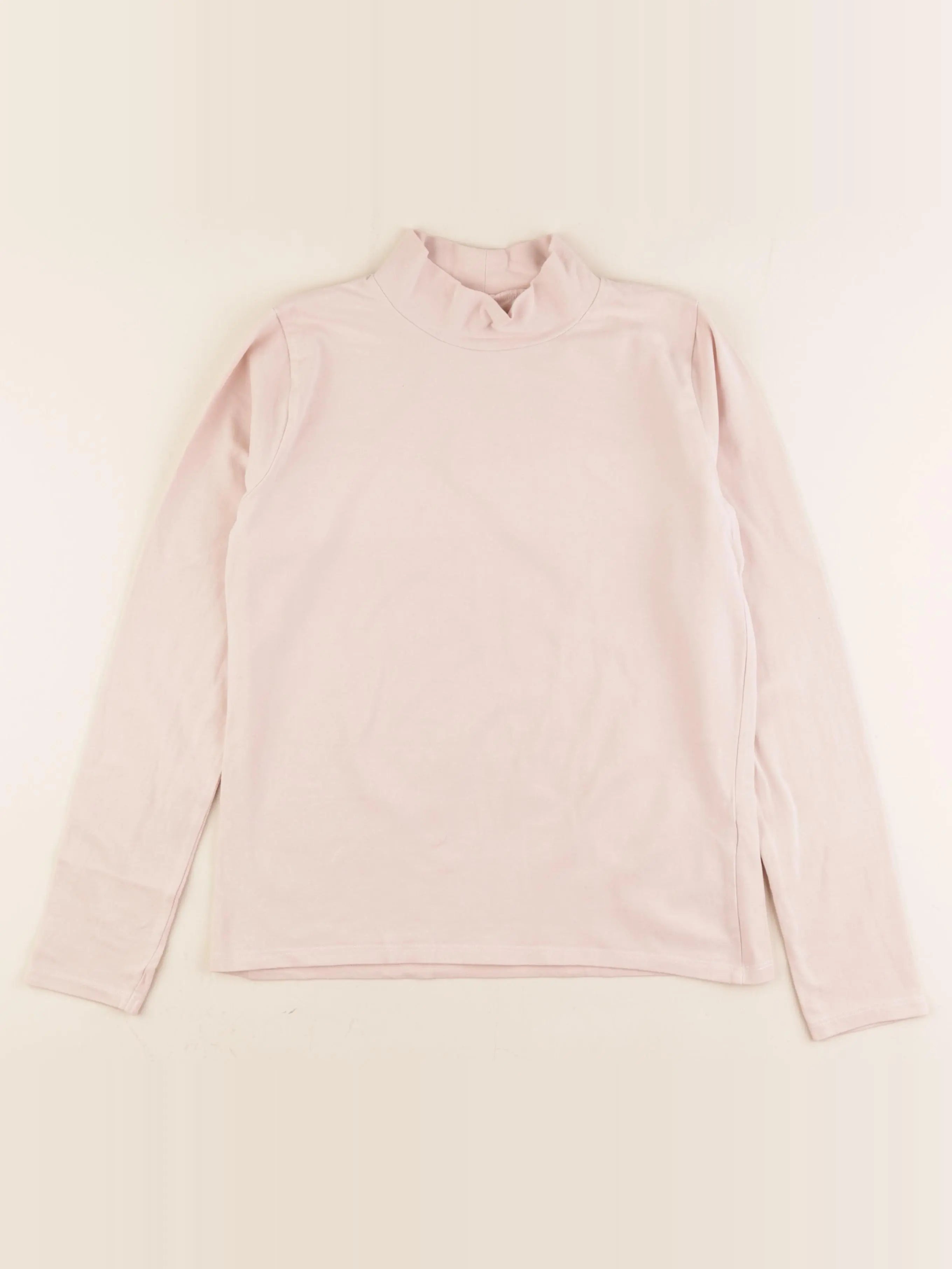 Vertbaudet - sous-pull rose - 14 ans