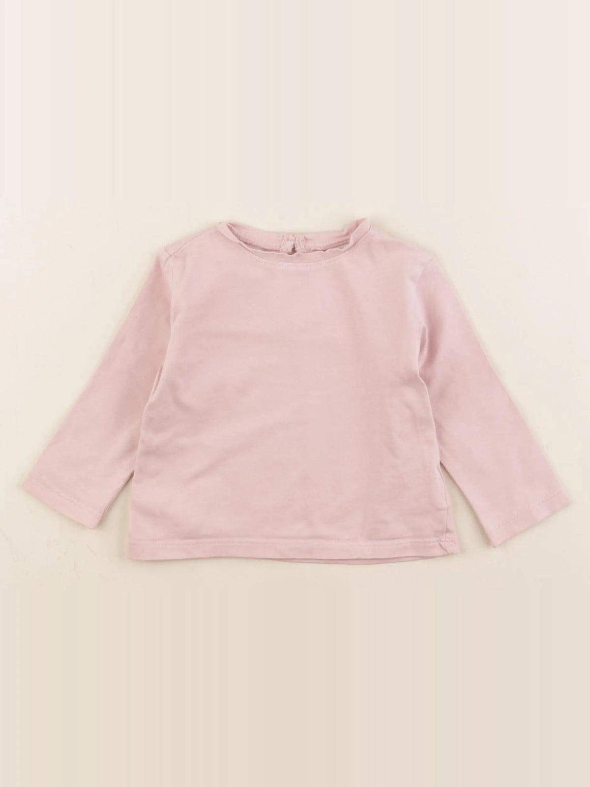 H&M - tee-shirt rose - 9 mois