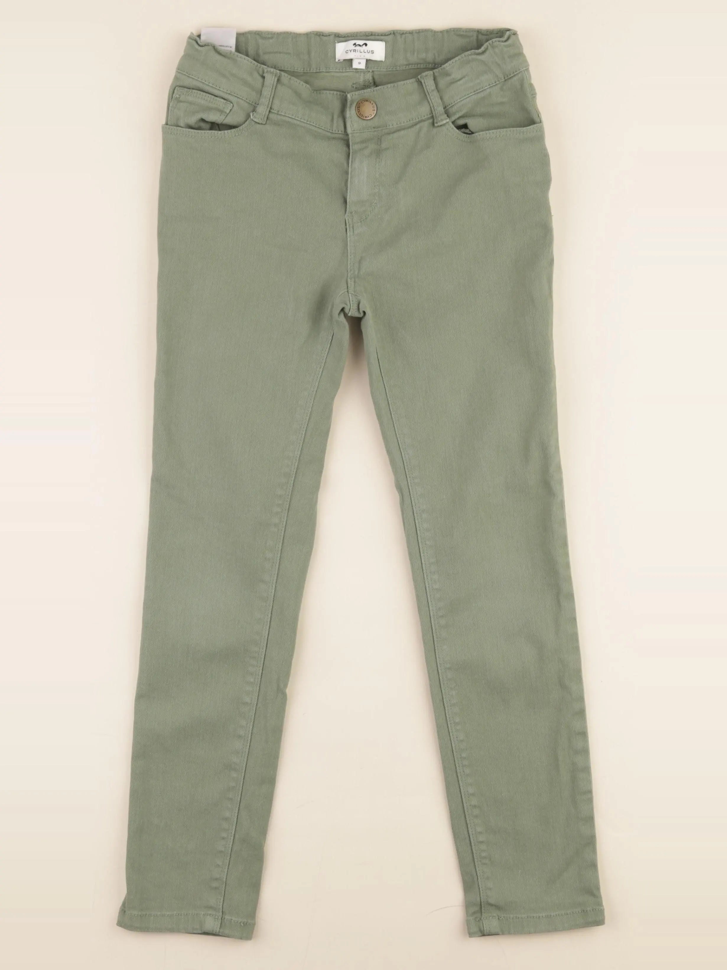 Cyrillus - jean vert - 9 ans