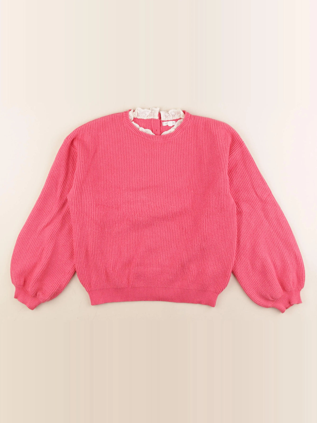 Vertbaudet - pull rose - 12 ans