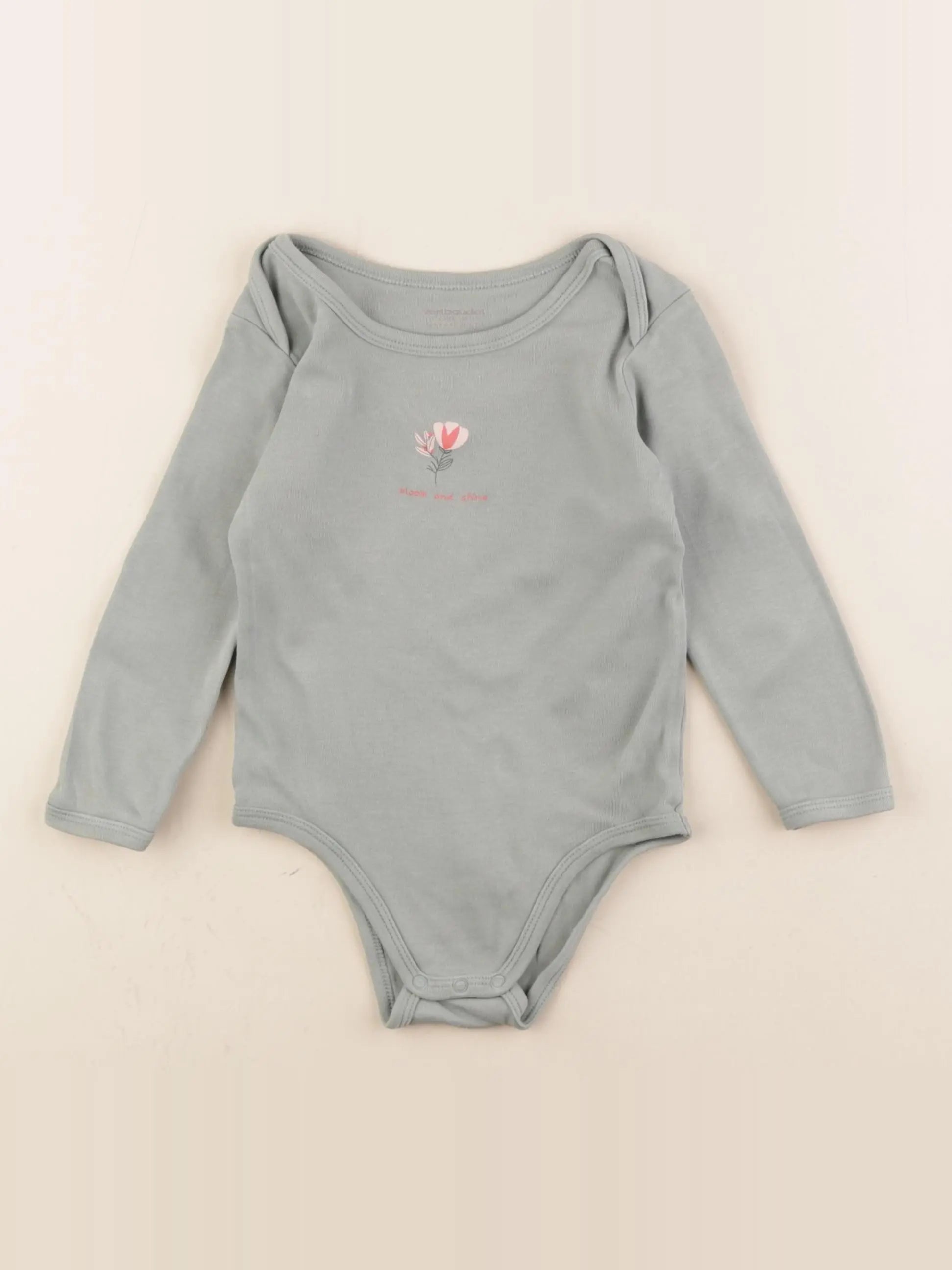Vertbaudet - body vert - 24 mois