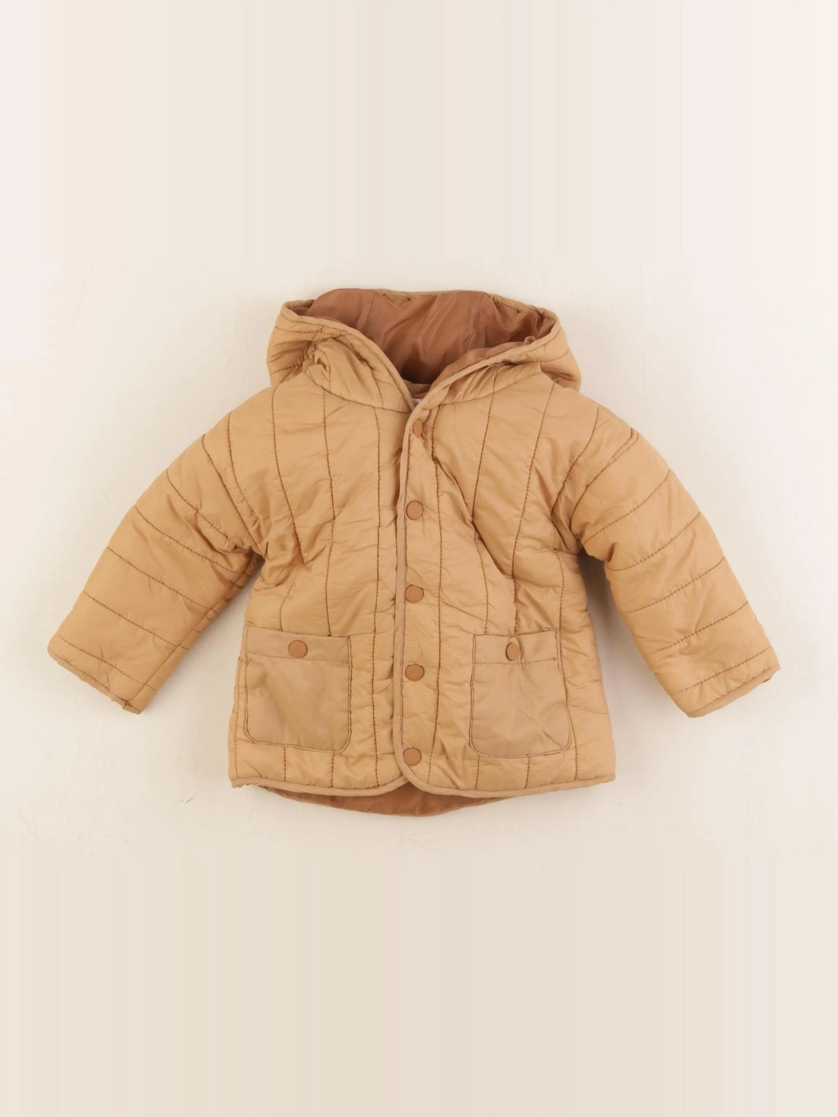 Vertbaudet - imperméable marron - 12 mois