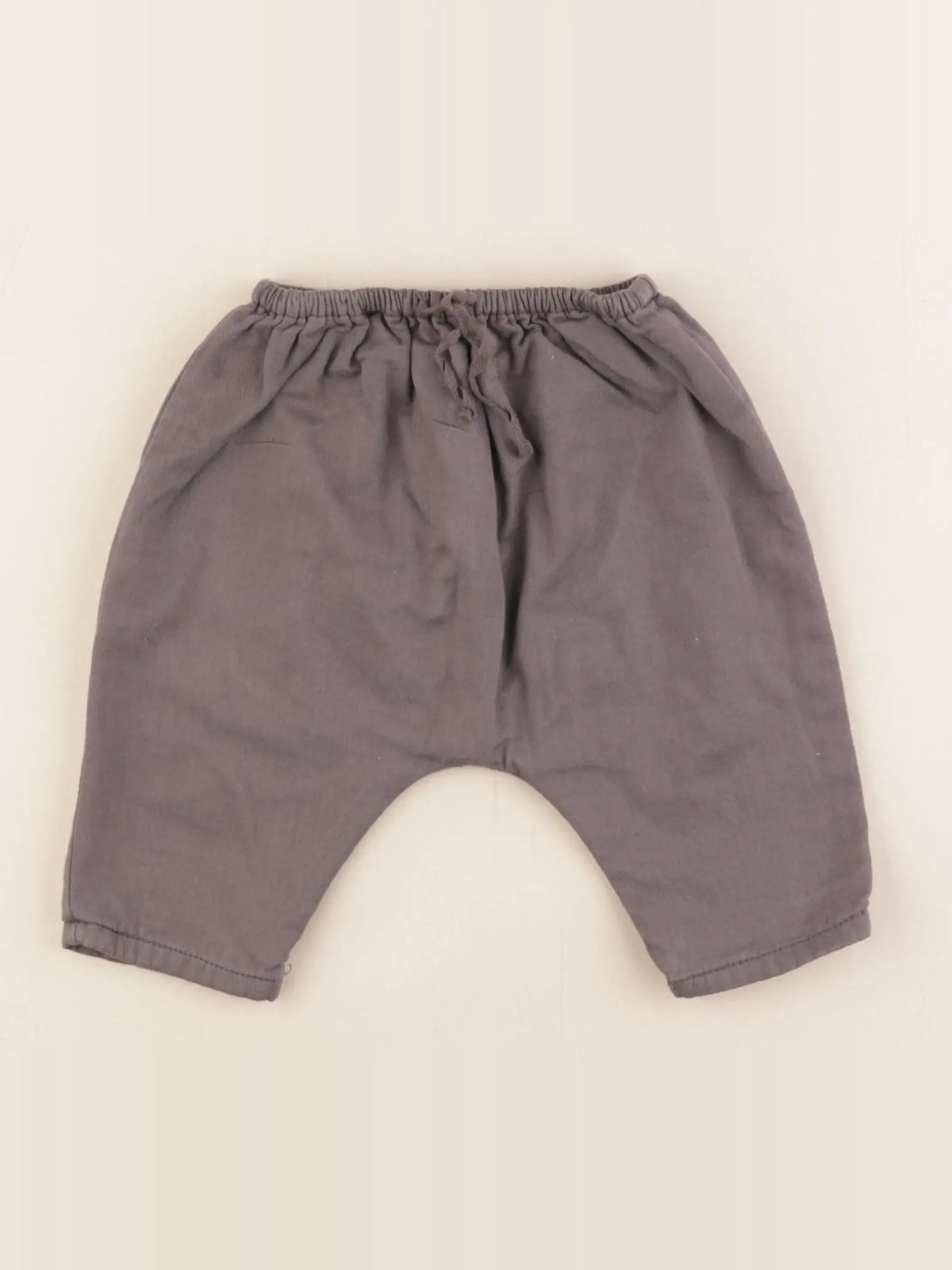 Boutchou - sarouel doublé gris - 3 mois