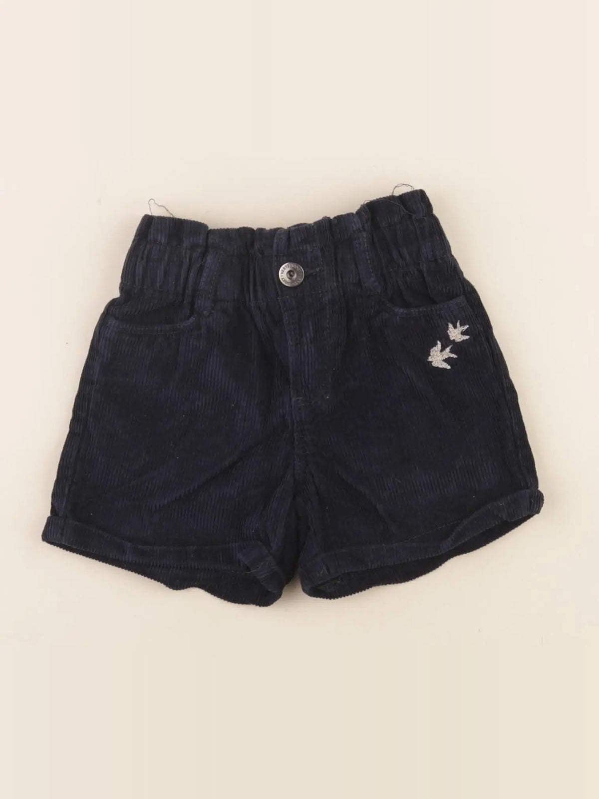Vertbaudet - short bleu - 2 ans