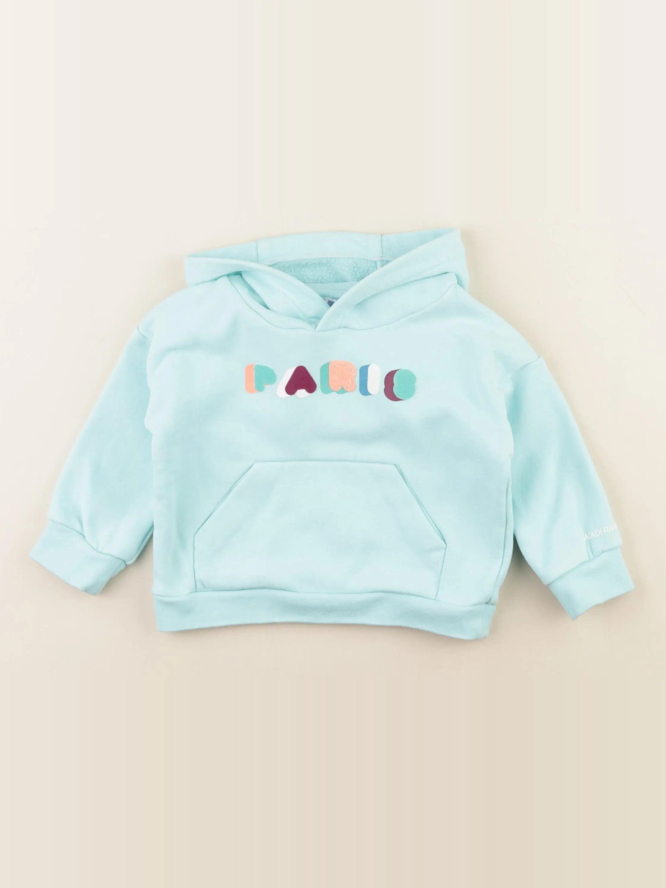 Jacadi - sweat vert - 18 mois