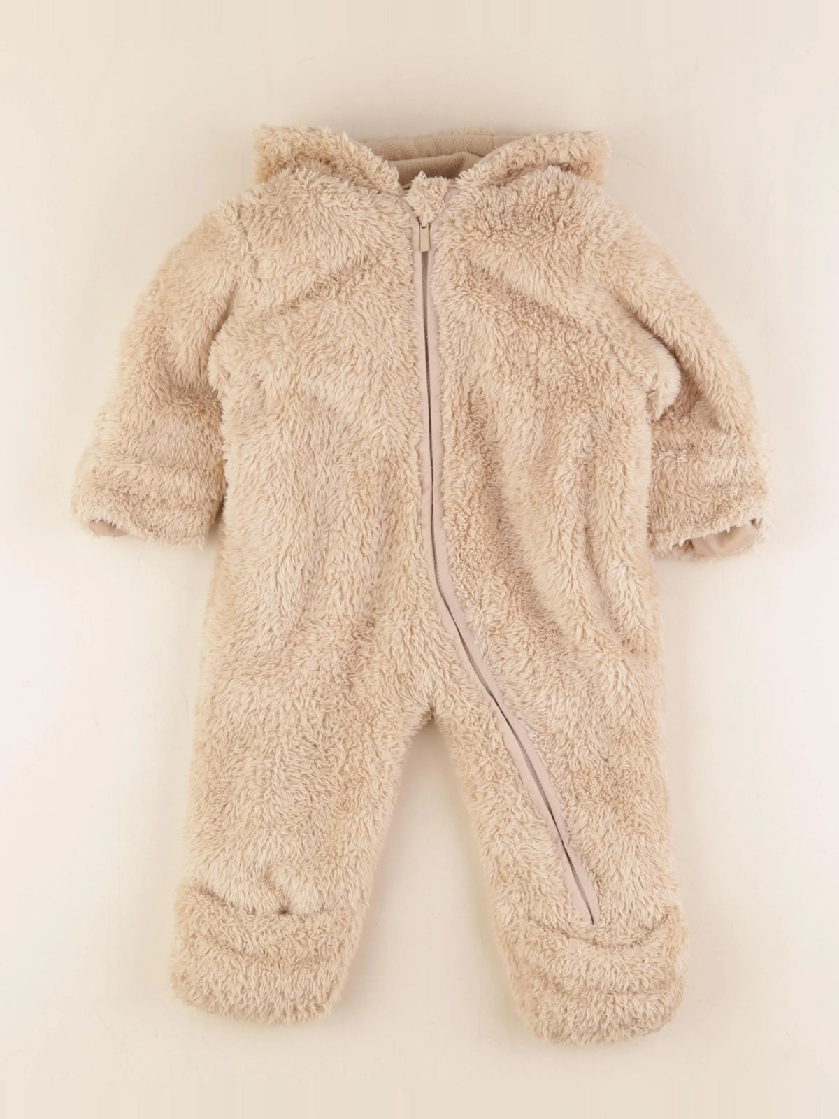 Vertbaudet - combi-pilote beige - 9 mois