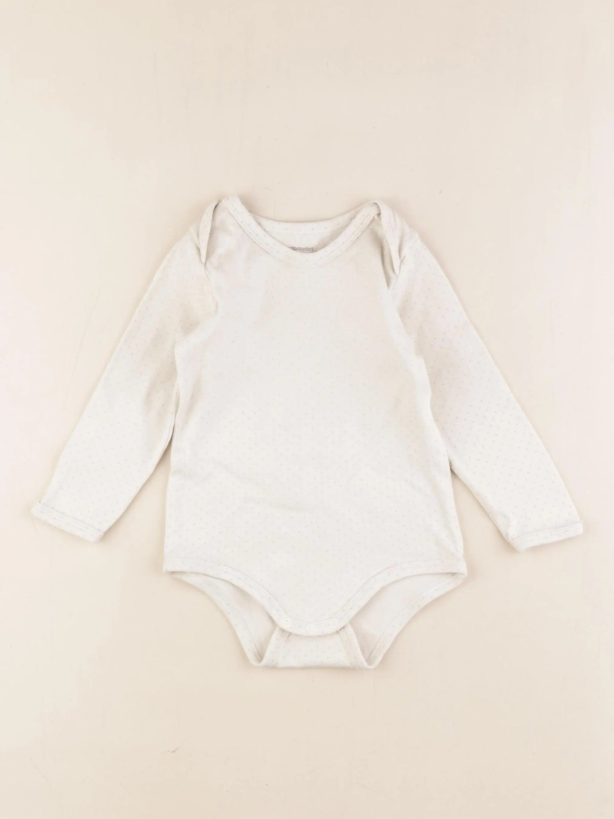 Vertbaudet - body beige - 24 mois