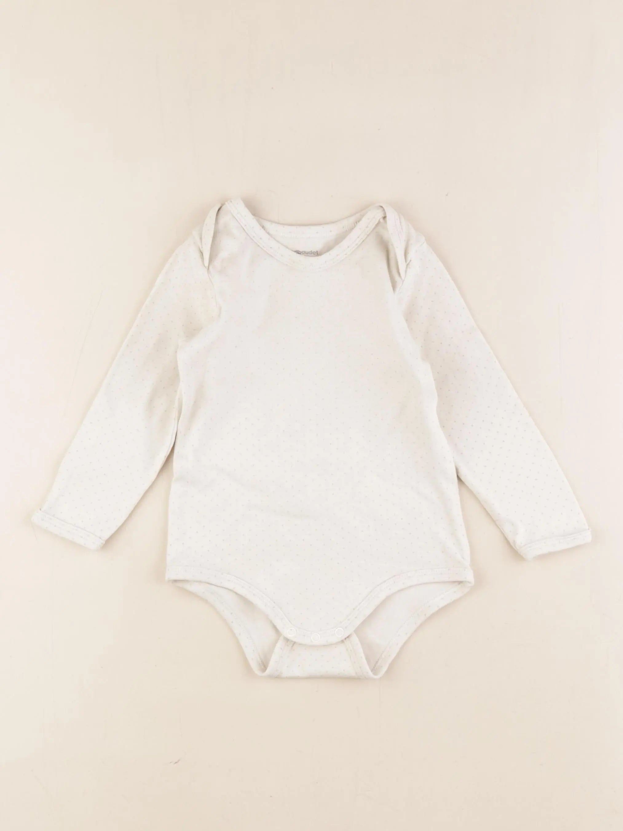 Vertbaudet - body beige - 24 mois