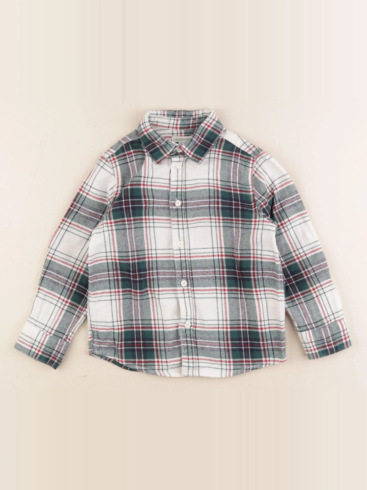 Vertbaudet - chemise multicolore - 5 ans