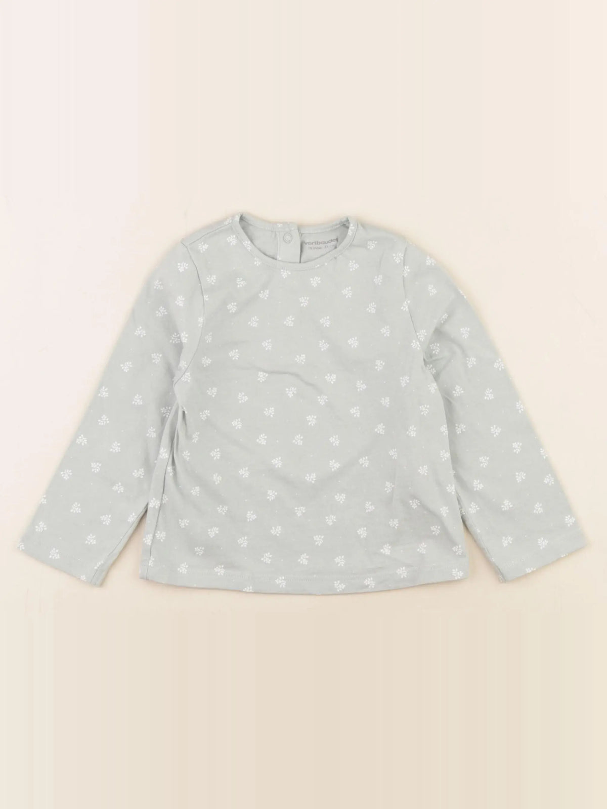 Vertbaudet - tee-shirt vert - 18 mois