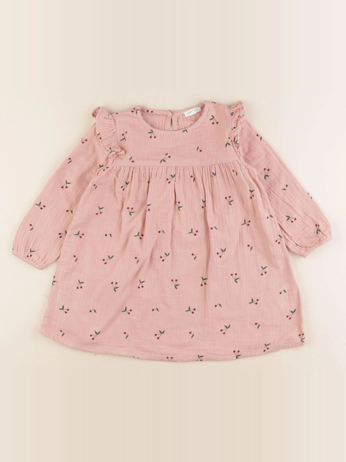 Vertbaudet - robe rose - 3 ans