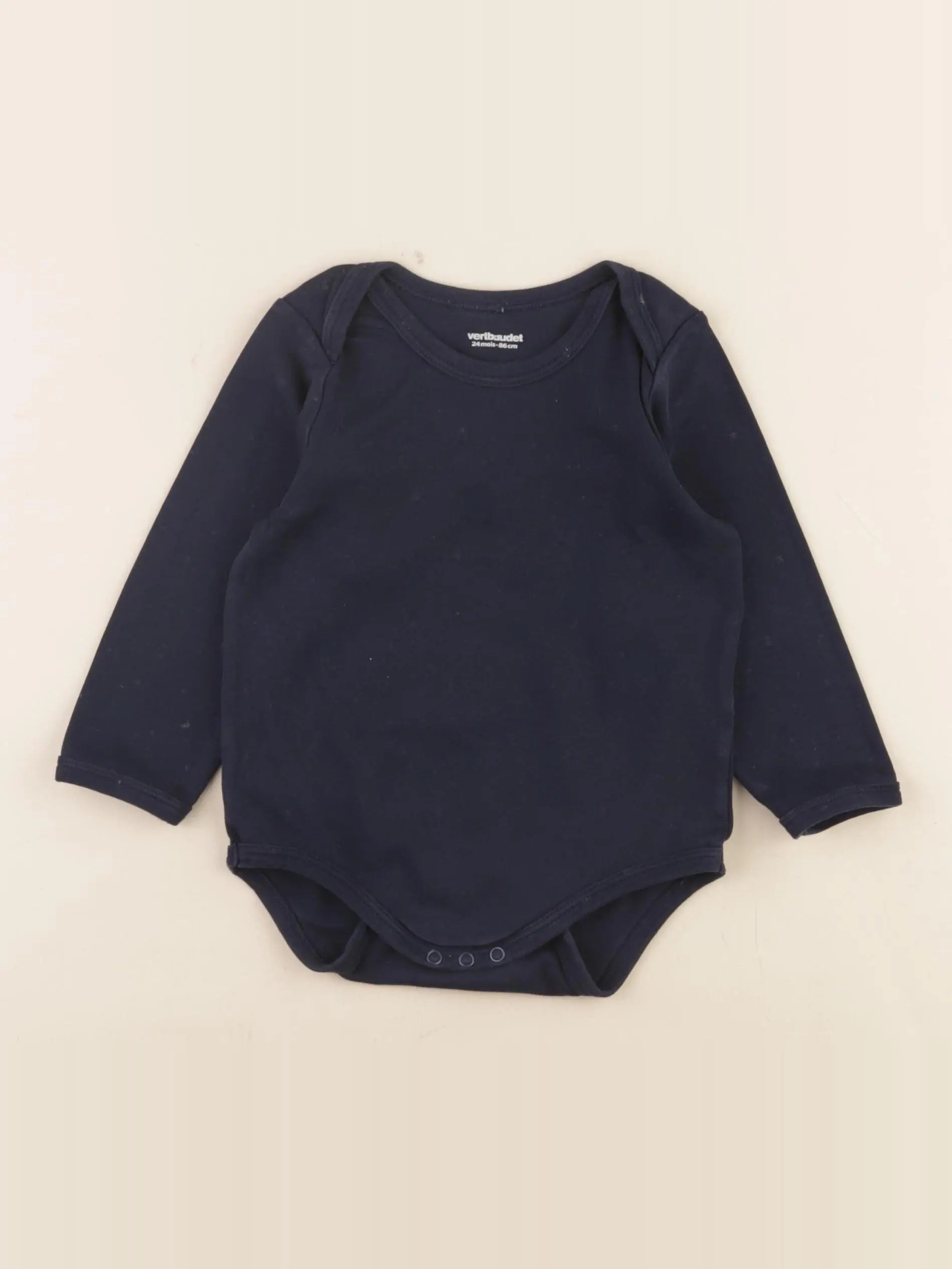 Vertbaudet - body bleu - 24 mois