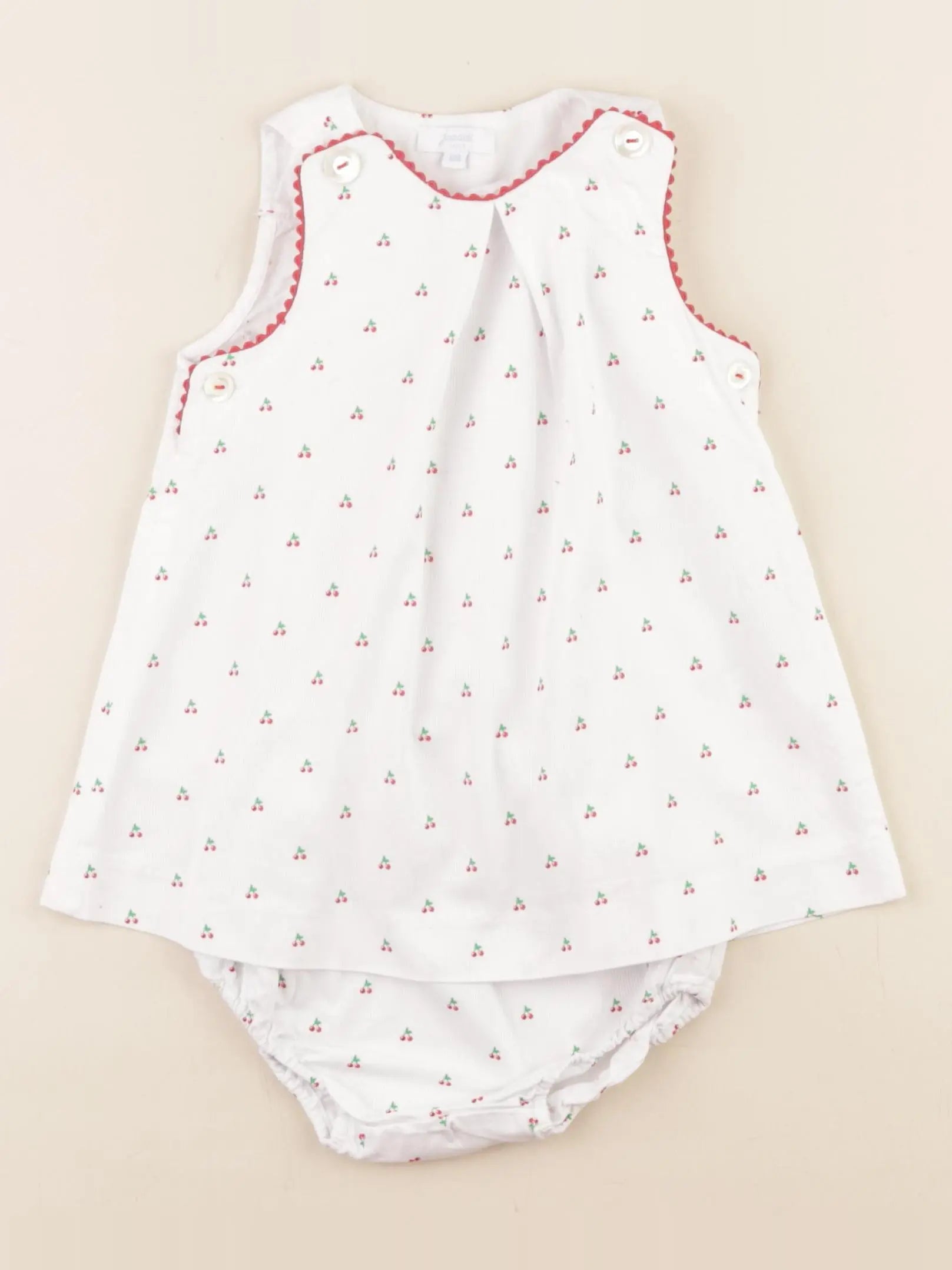 Jacadi - robe blanc - 6 mois