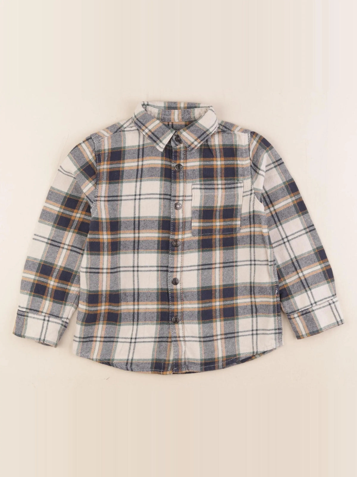 Vertbaudet - chemise multicolore - 5 ans