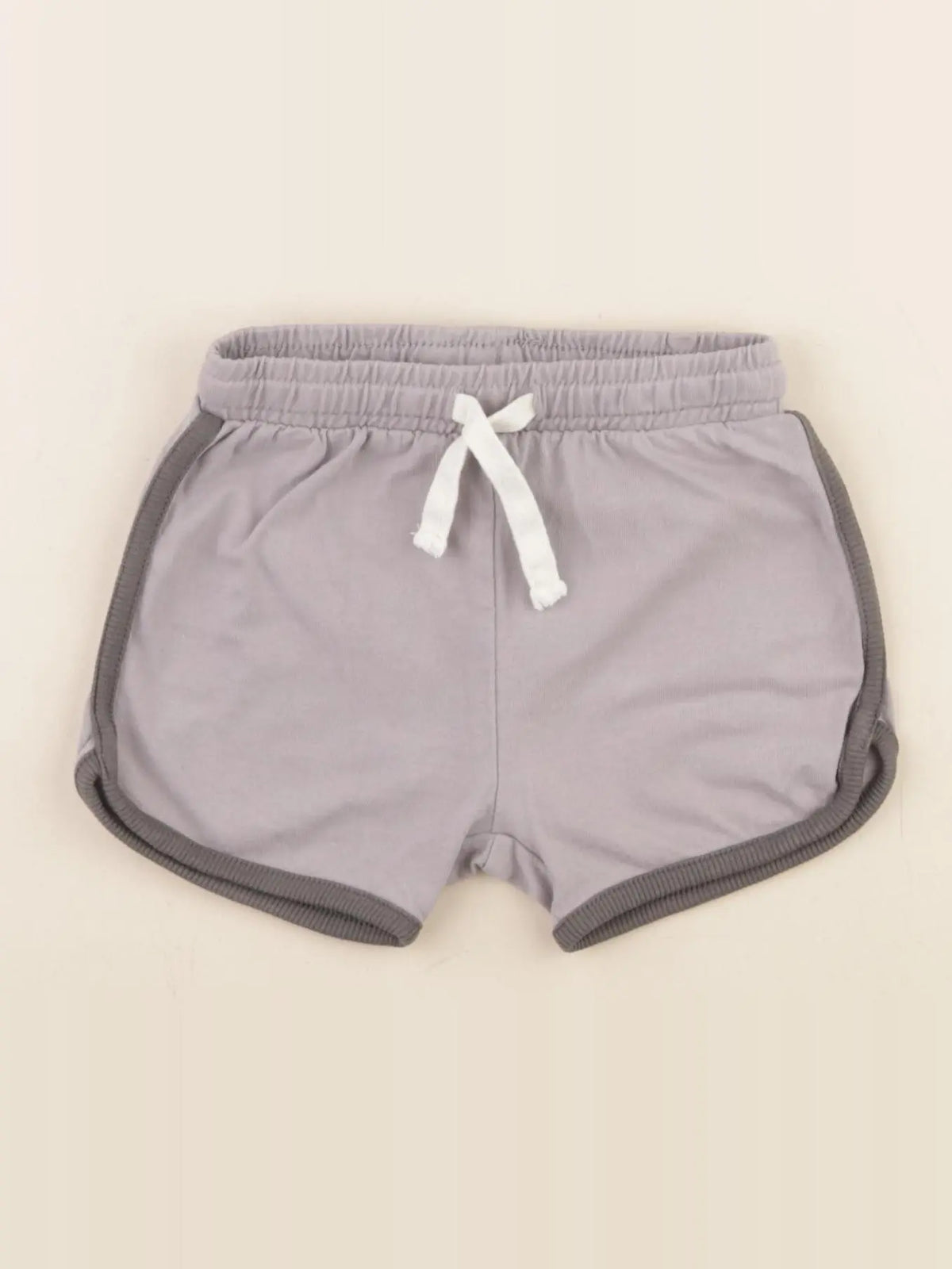 H&M - short gris - 4/6 mois