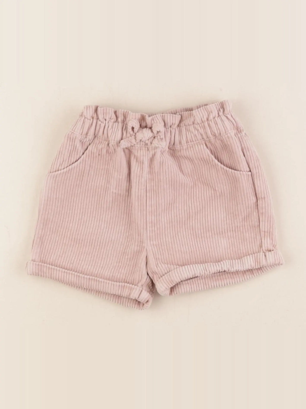 Vertbaudet - short rose - 9 mois