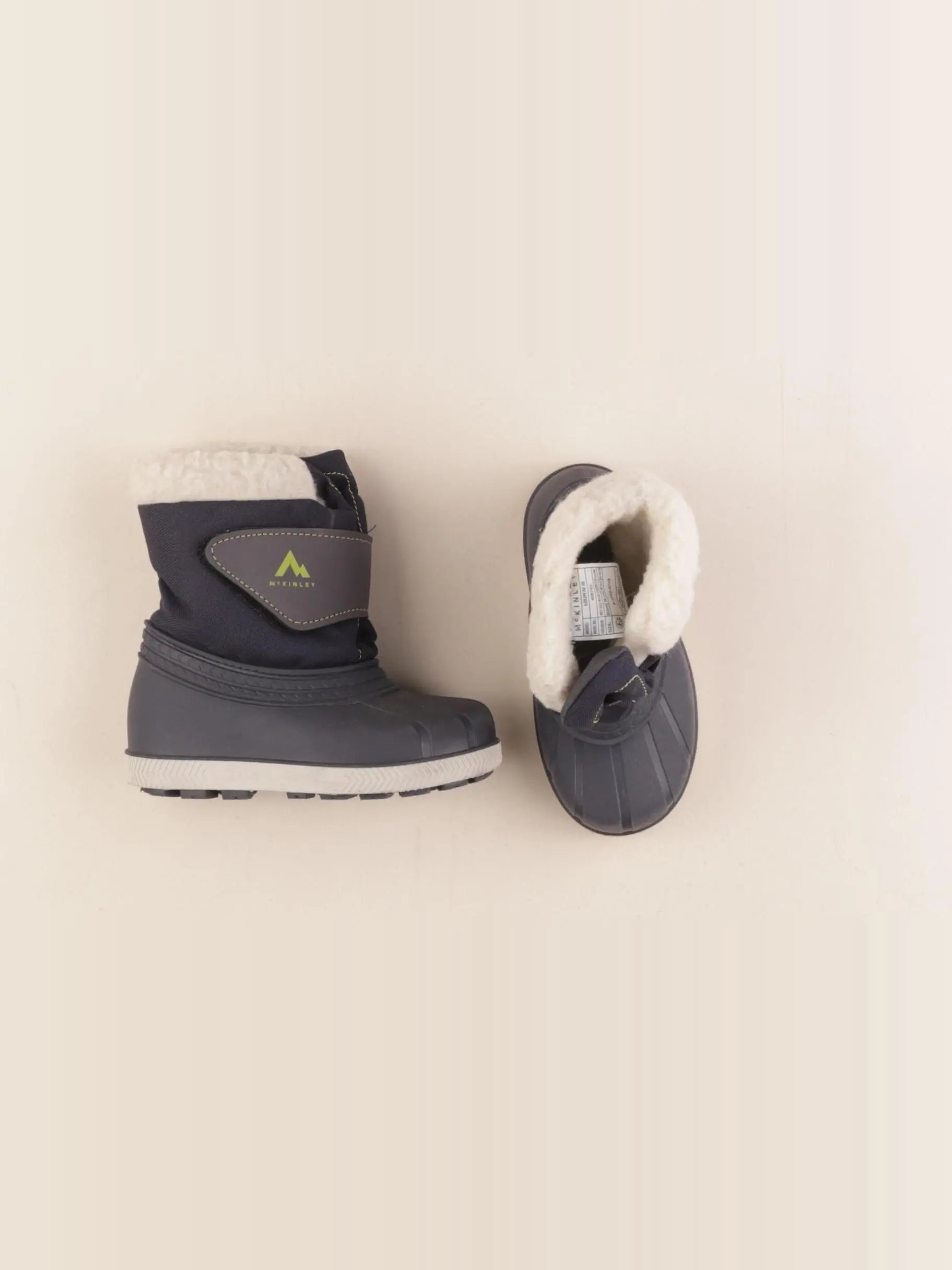 Intersport - bottes bleu - pointure 24/25