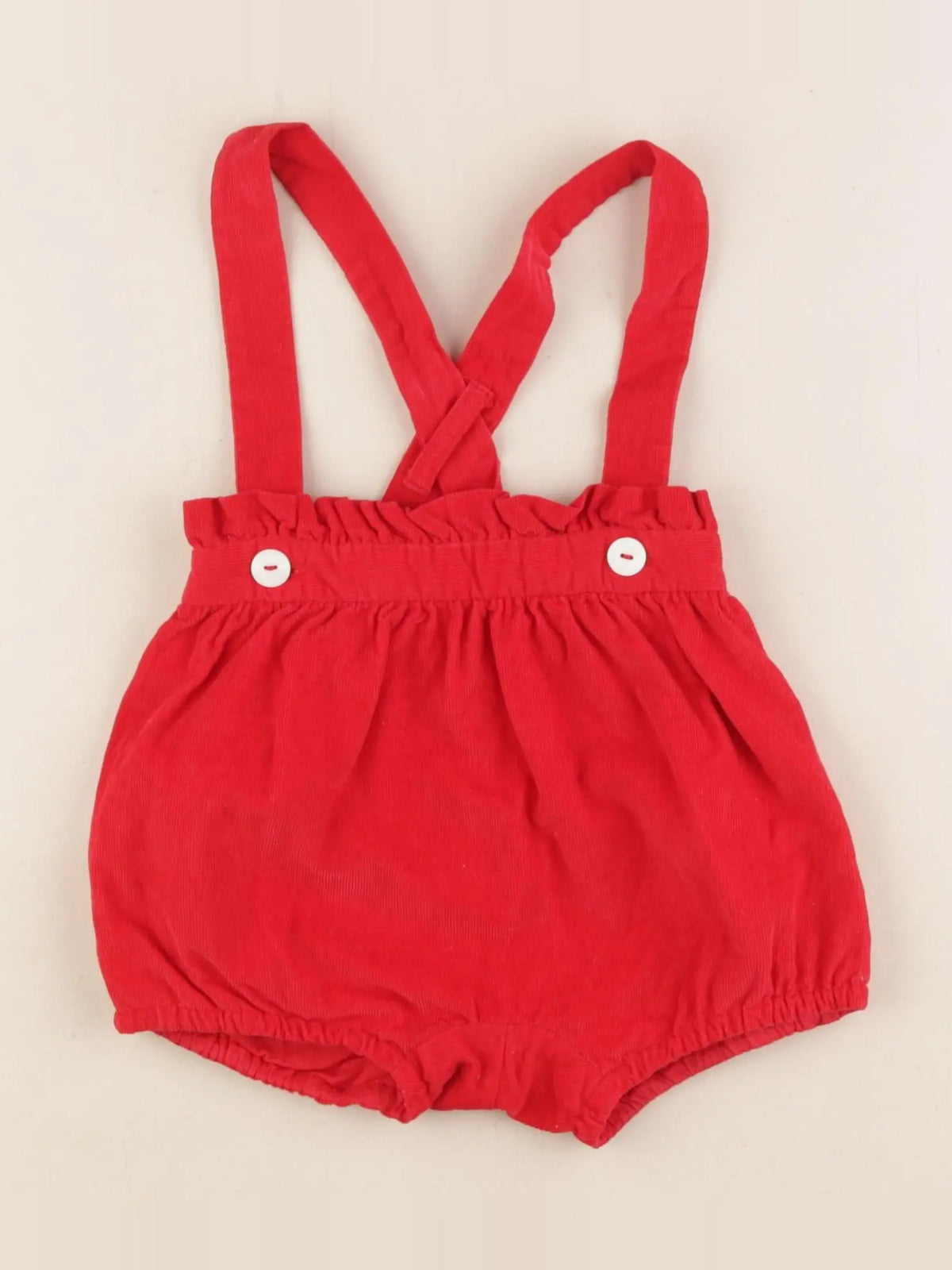 Jacadi - bloomer rouge - 12 mois