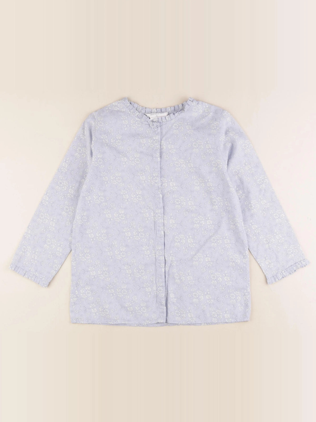 Jacadi - blouse liberty bleu - 10 ans
