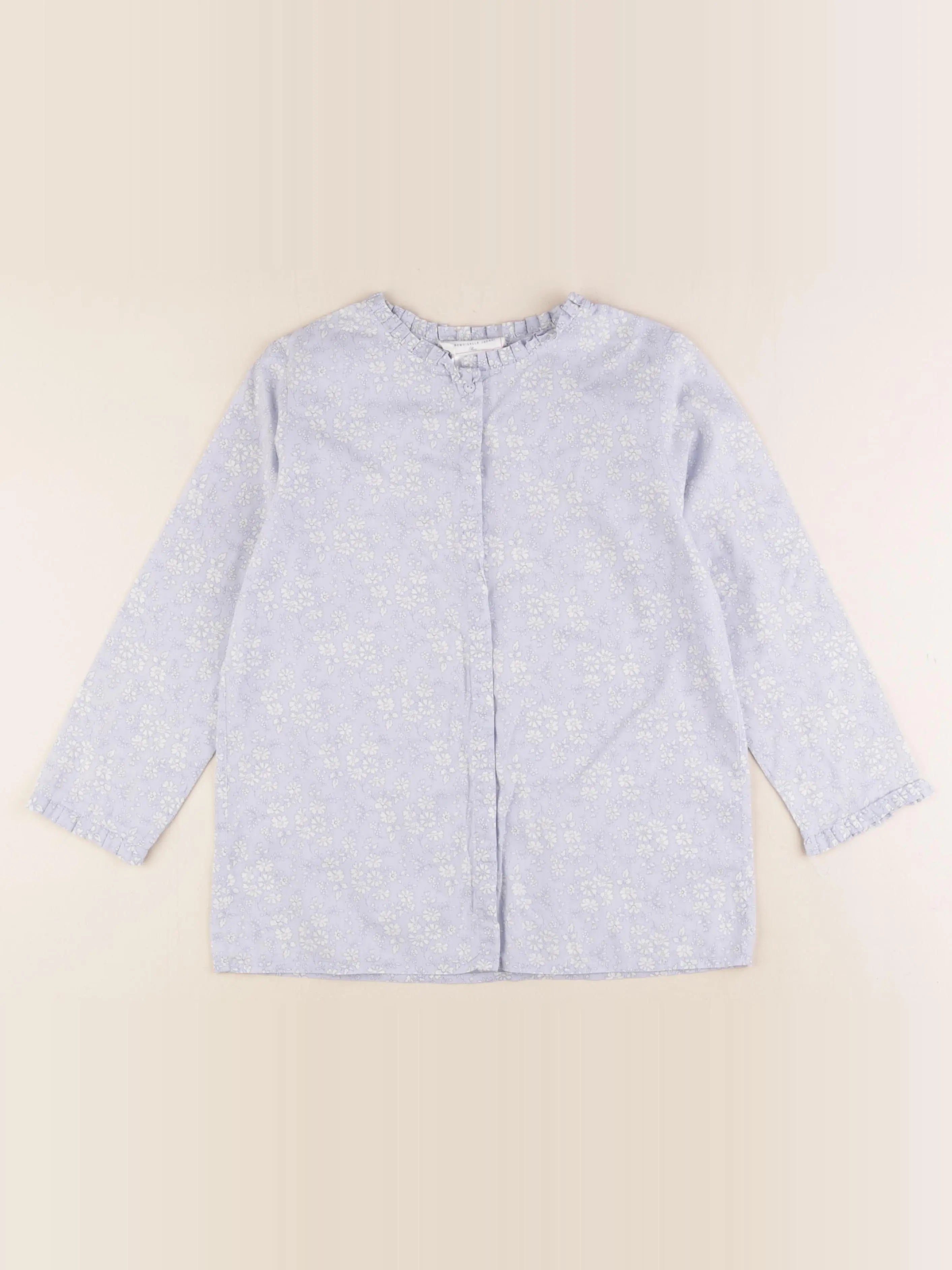 Jacadi - blouse liberty bleu - 10 ans