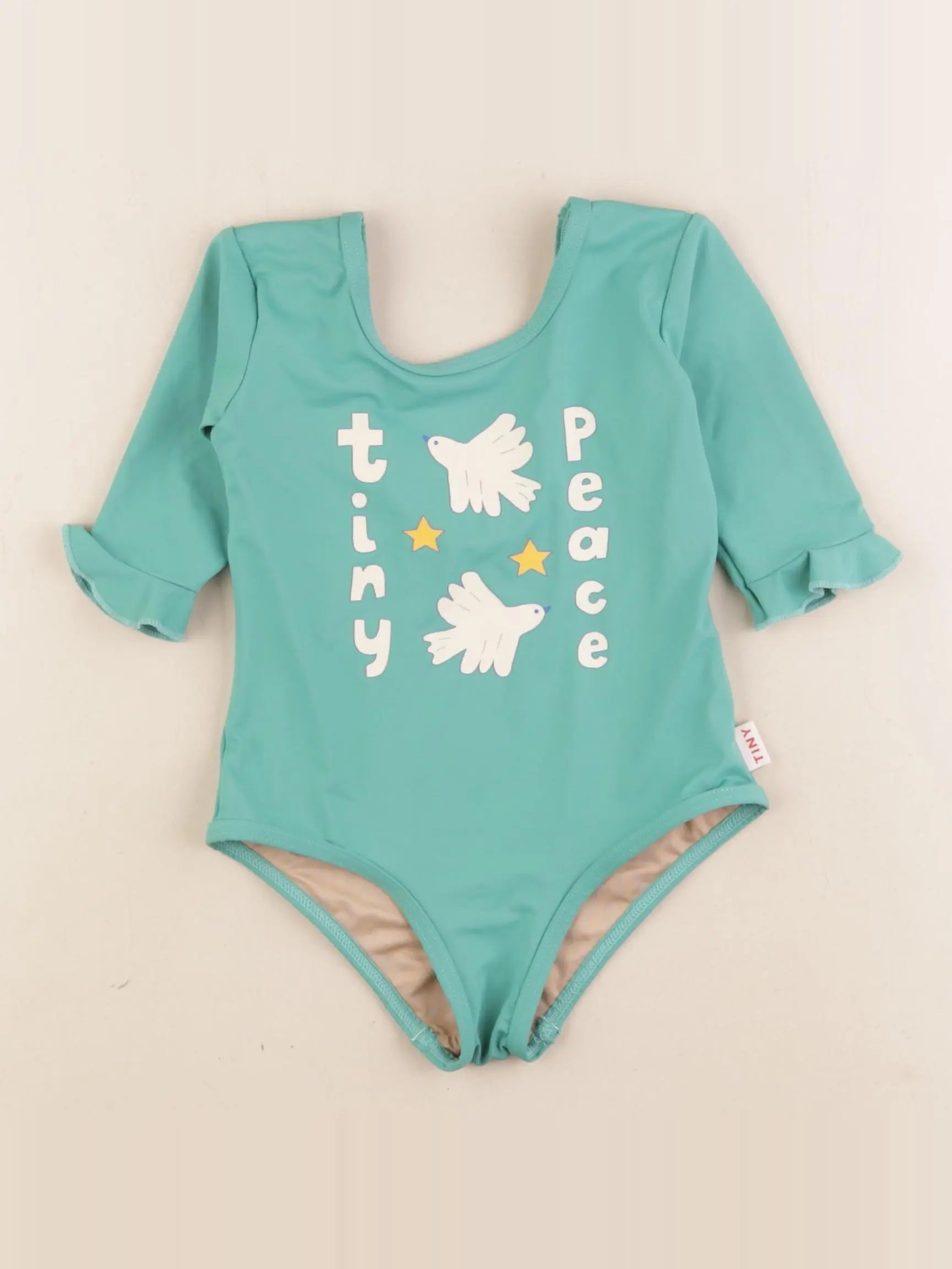 Tiny Cottons - maillot de bain vert - 2 ans