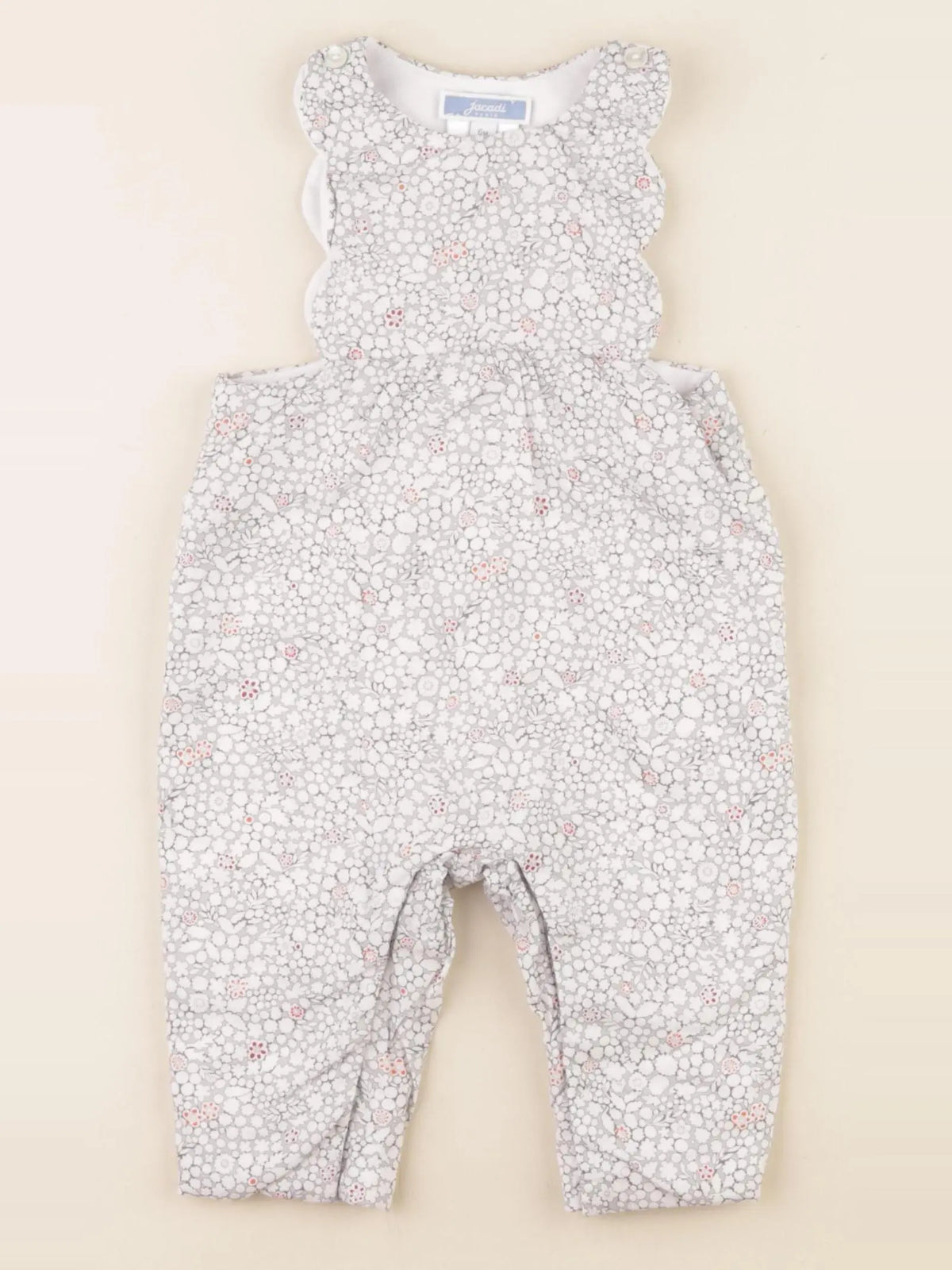 Jacadi - salopette multicolore - 6 mois