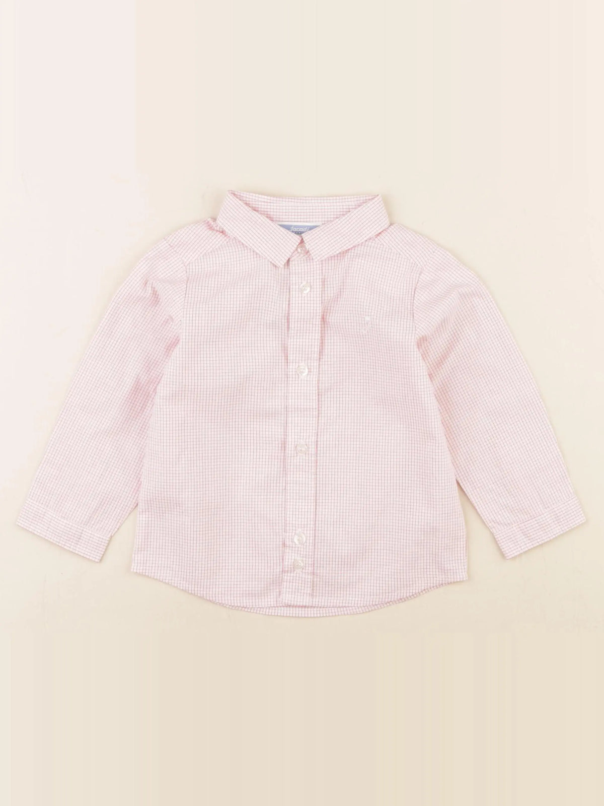 Jacadi - chemise rouge - 12 mois