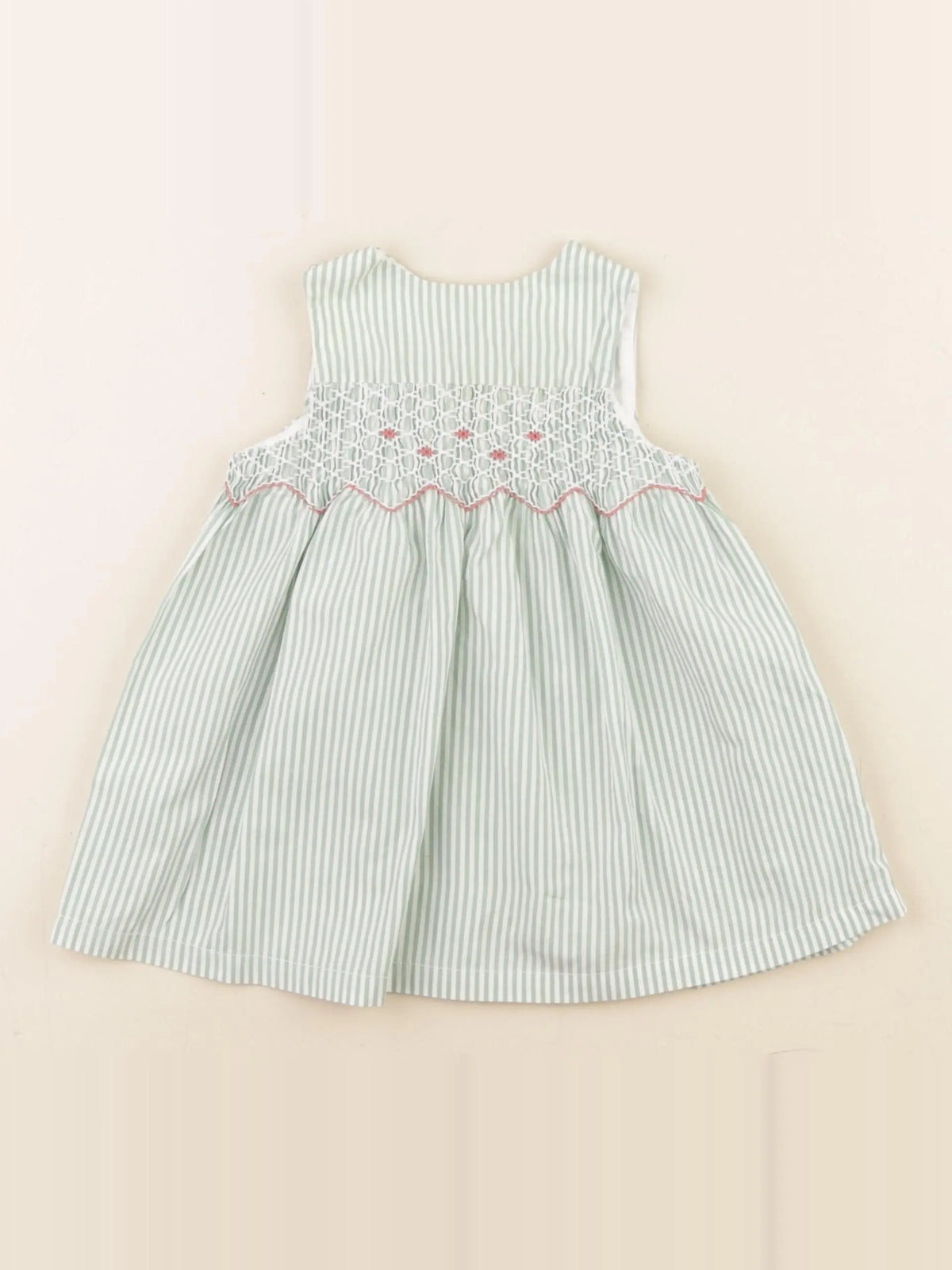 Cyrillus - robe vert - 6 mois