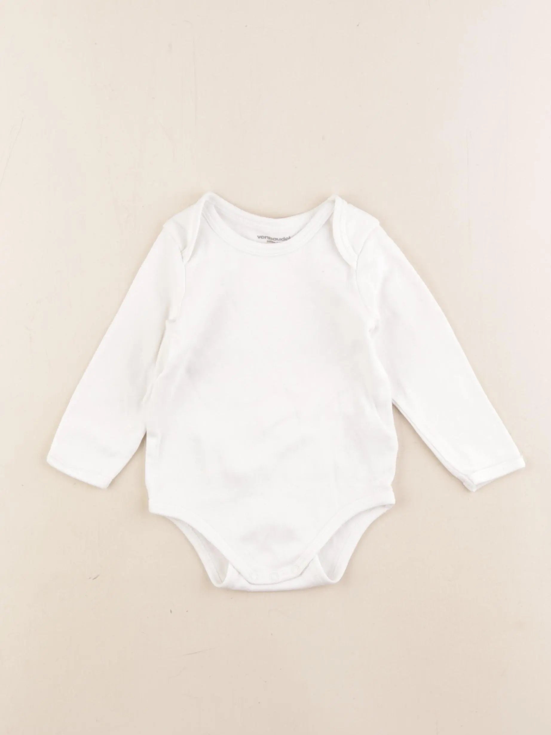 Vertbaudet - body blanc - 9 mois