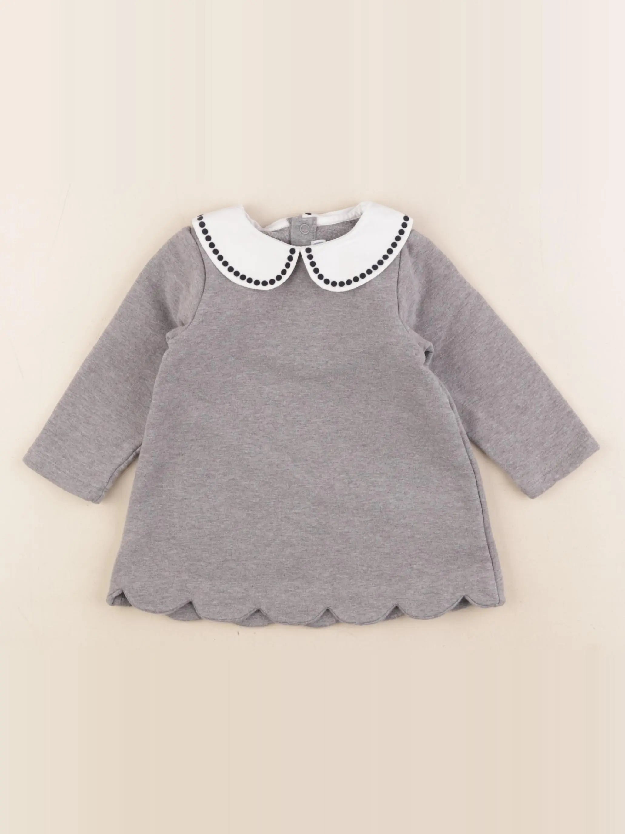 Jacadi - robe gris - 12 mois