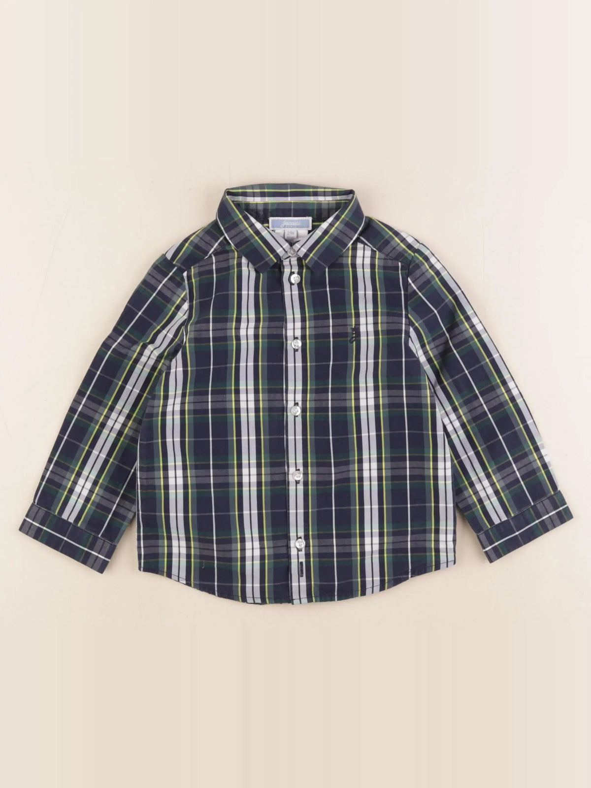 Jacadi - chemise vert - 24 mois