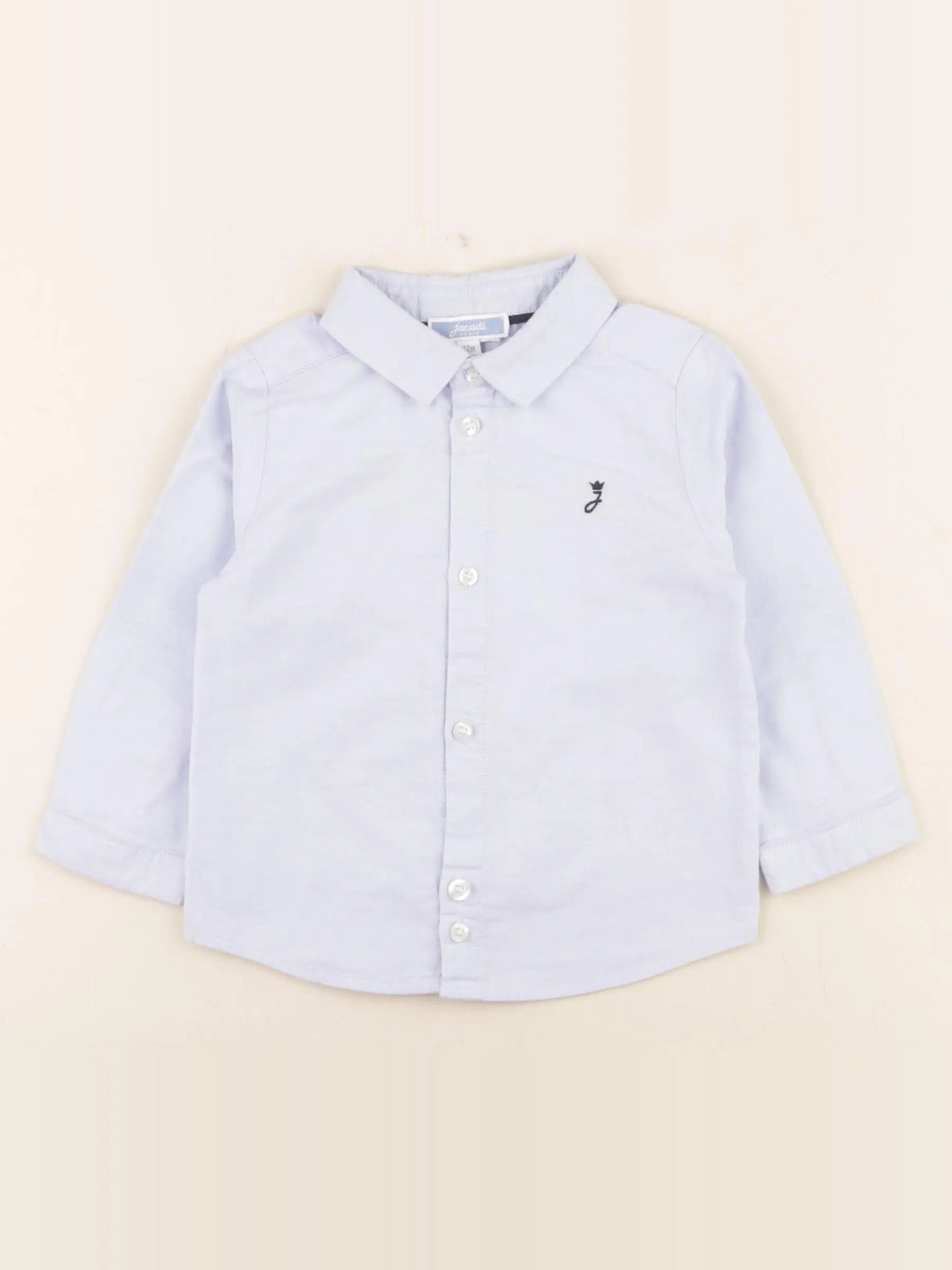 Jacadi - chemise bleu - 12 mois