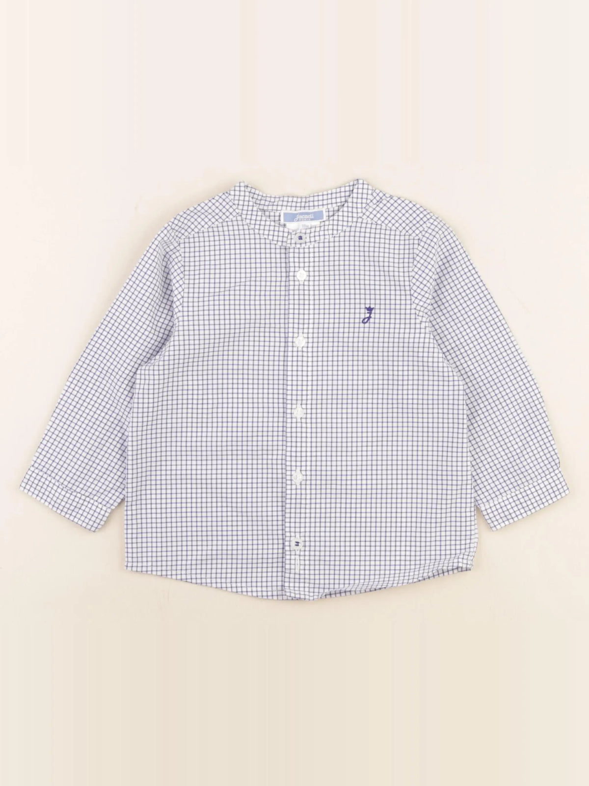 Jacadi - chemise bleu, blanc - 18 mois