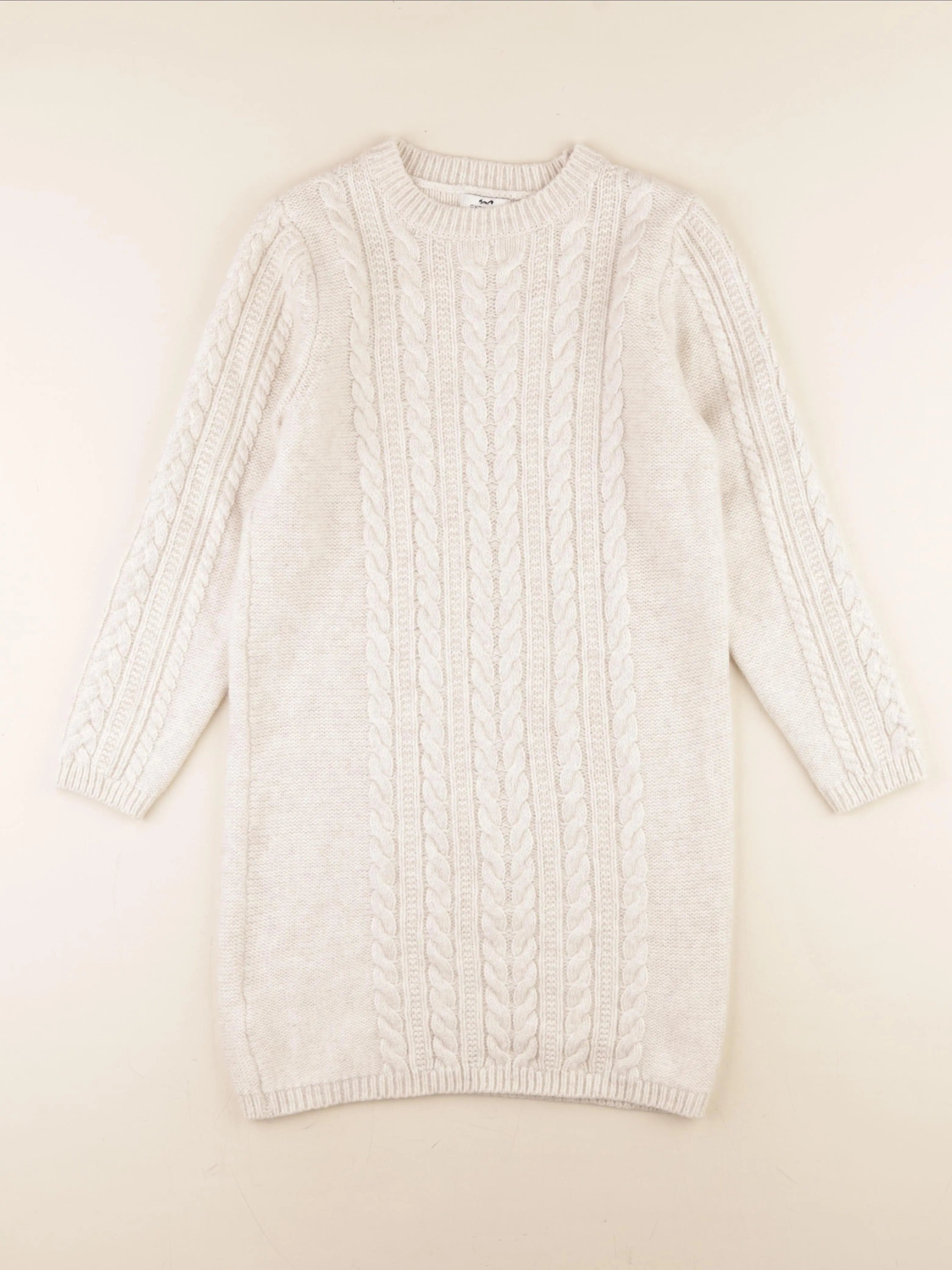 Cyrillus - robe beige - 12 ans